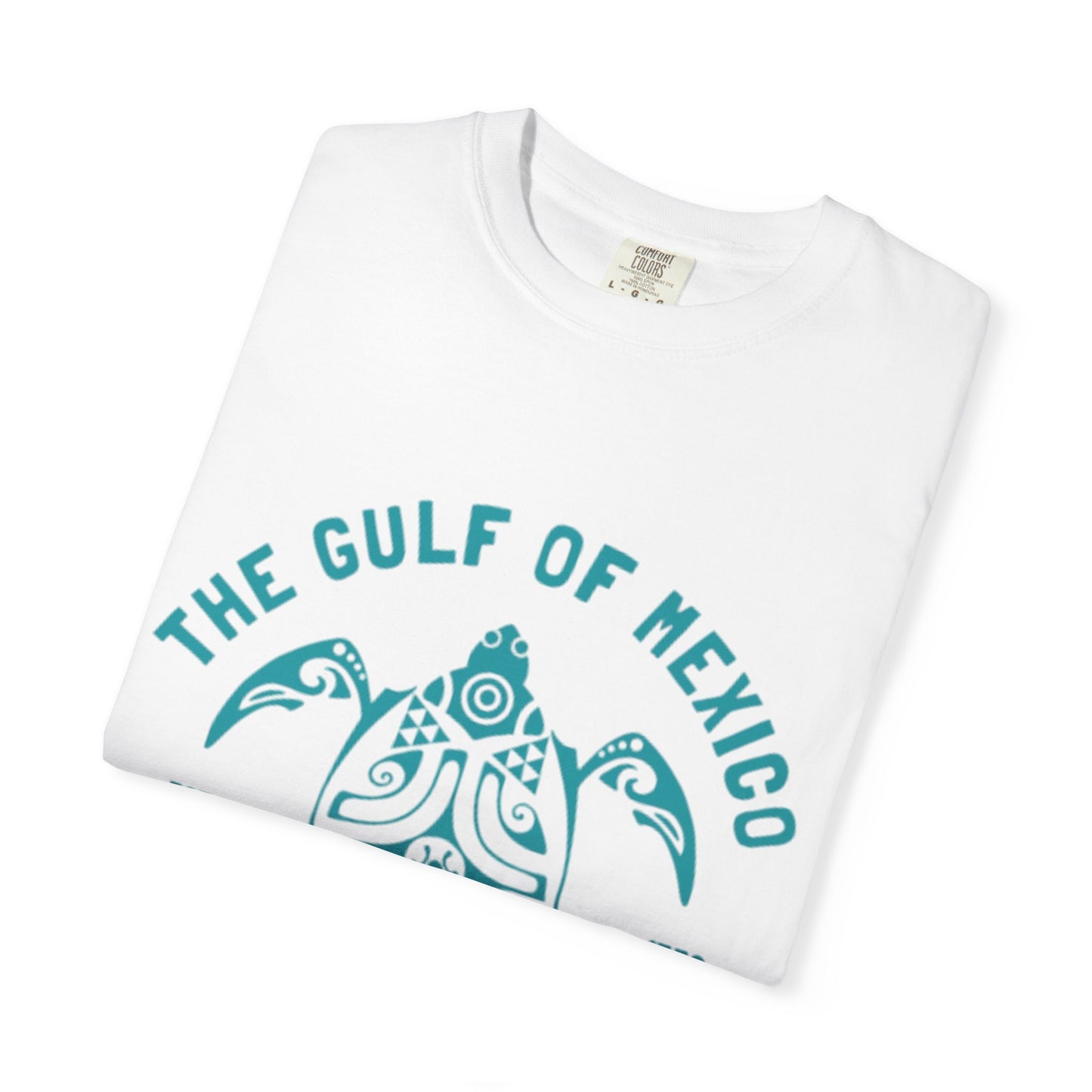 Gulf of Mexico Graphic T-Shirt (Teal Text)