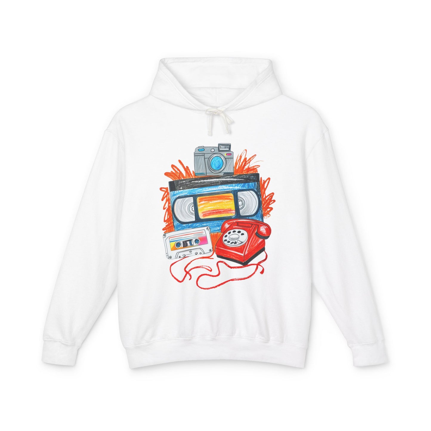 Mommy and Me Lightweight Hooded Sweatshirt - Gen Alpha Technology Parent Version