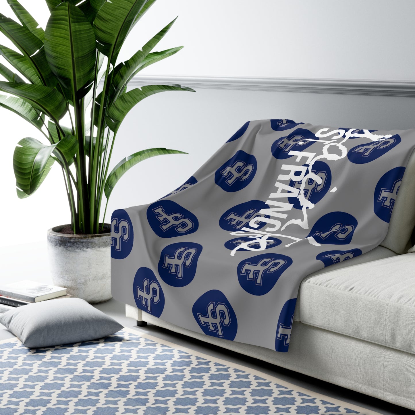 St. Francis - Sherpa Fleece Blanket