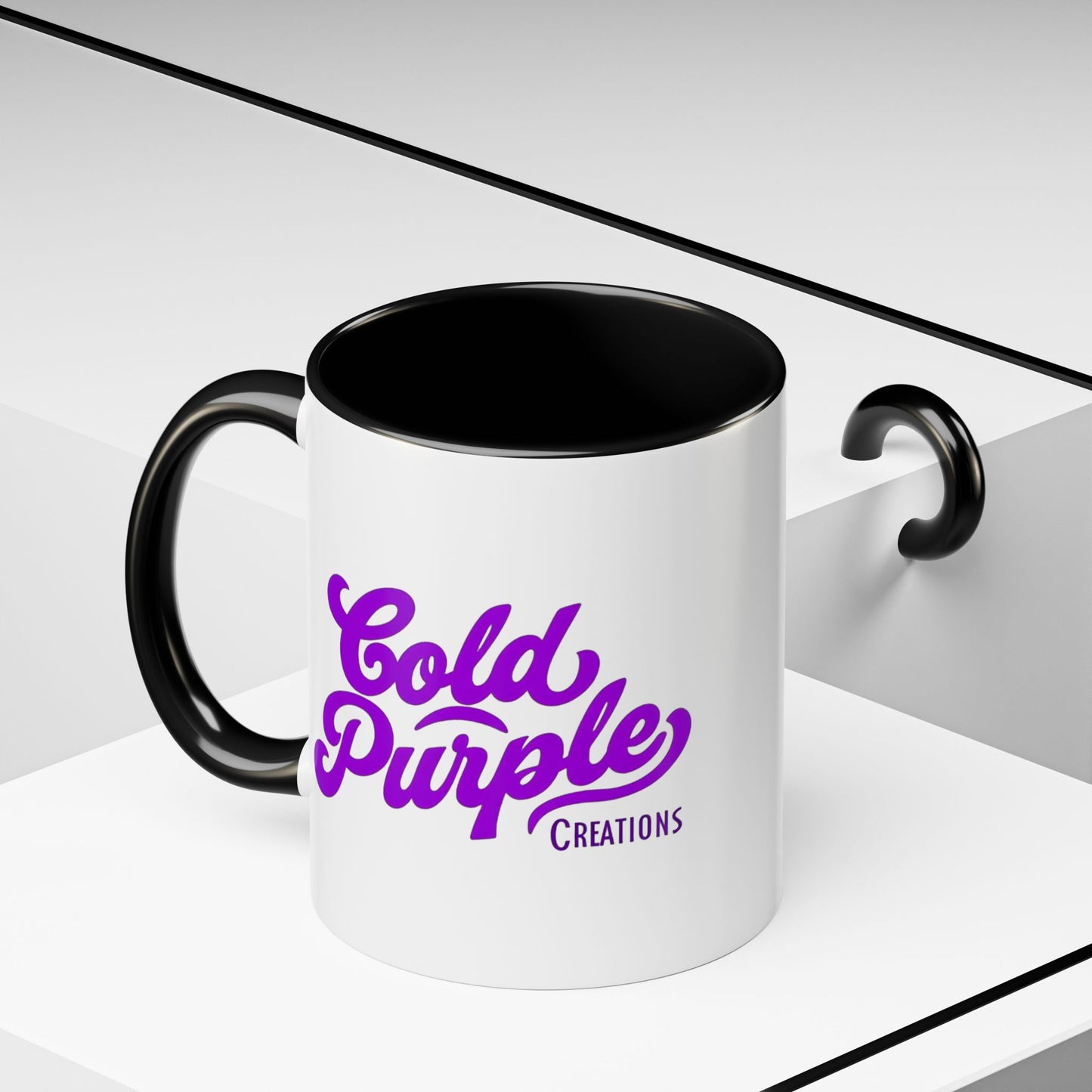 Cold Purple Coffee Mug
