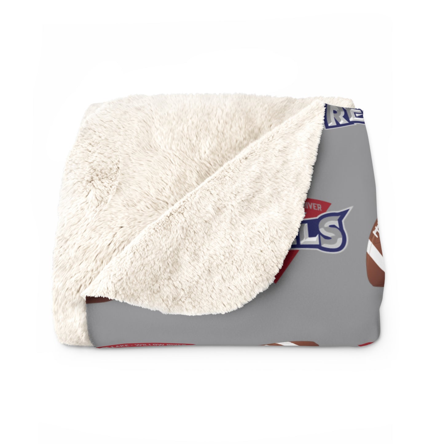ML-WR Football - Sherpa Fleece Blanket