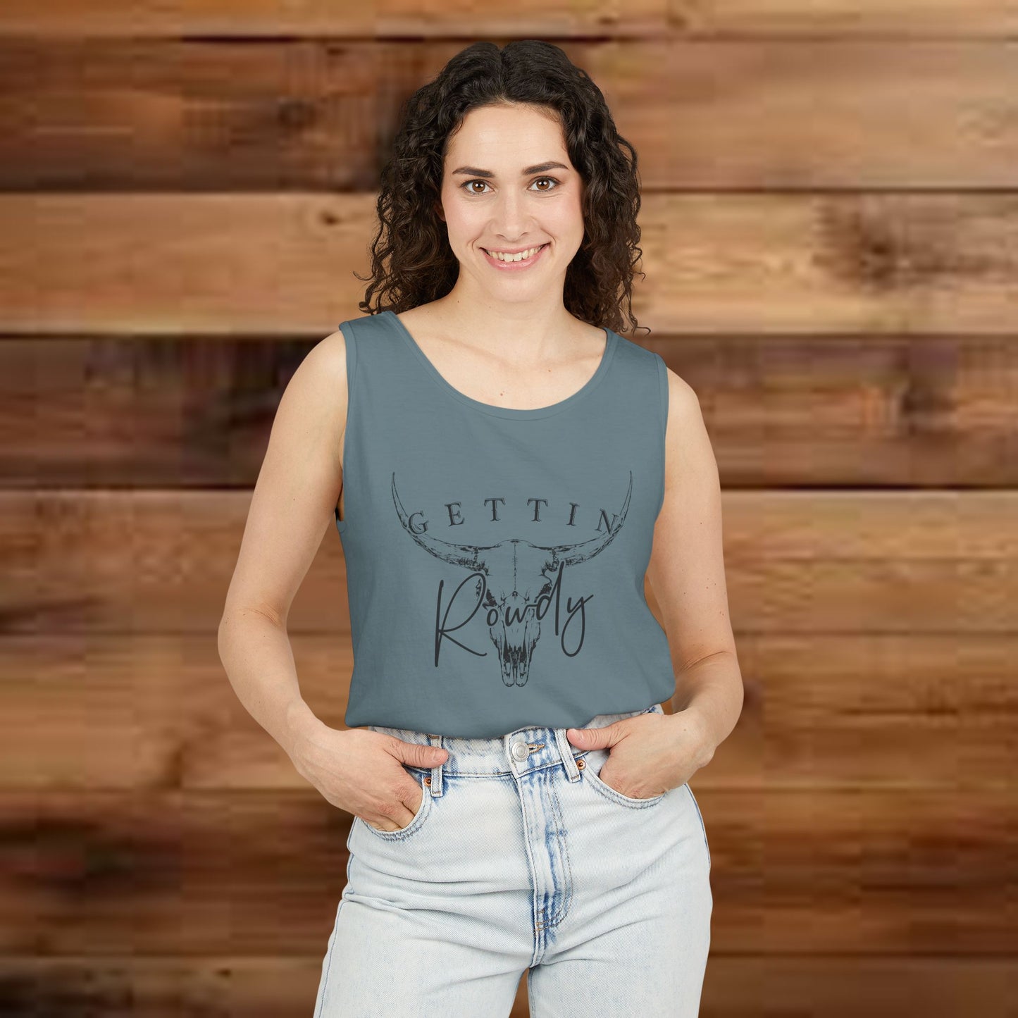 Gettin' Rowdy Bride Squad Tank Top (Bachelorette)