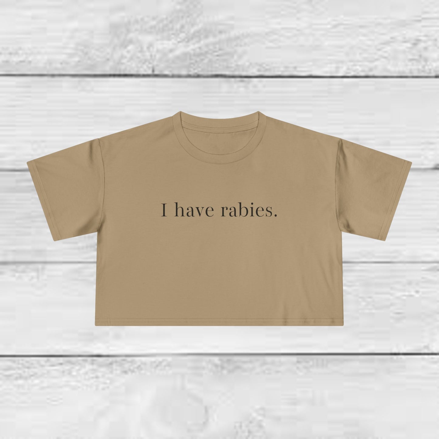 Raccoon Crop Tee