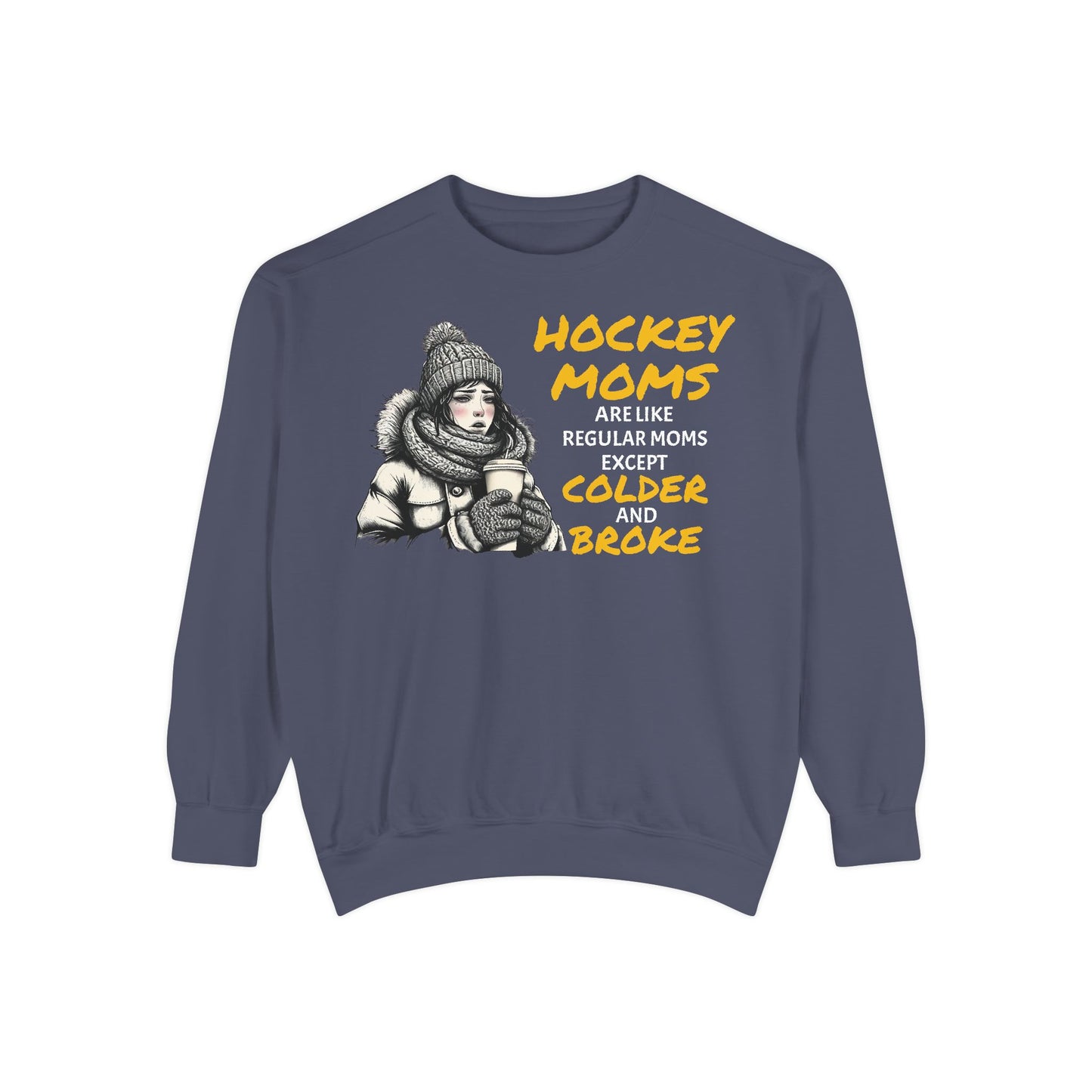 Hockey Mom Oversized Sweatshirt