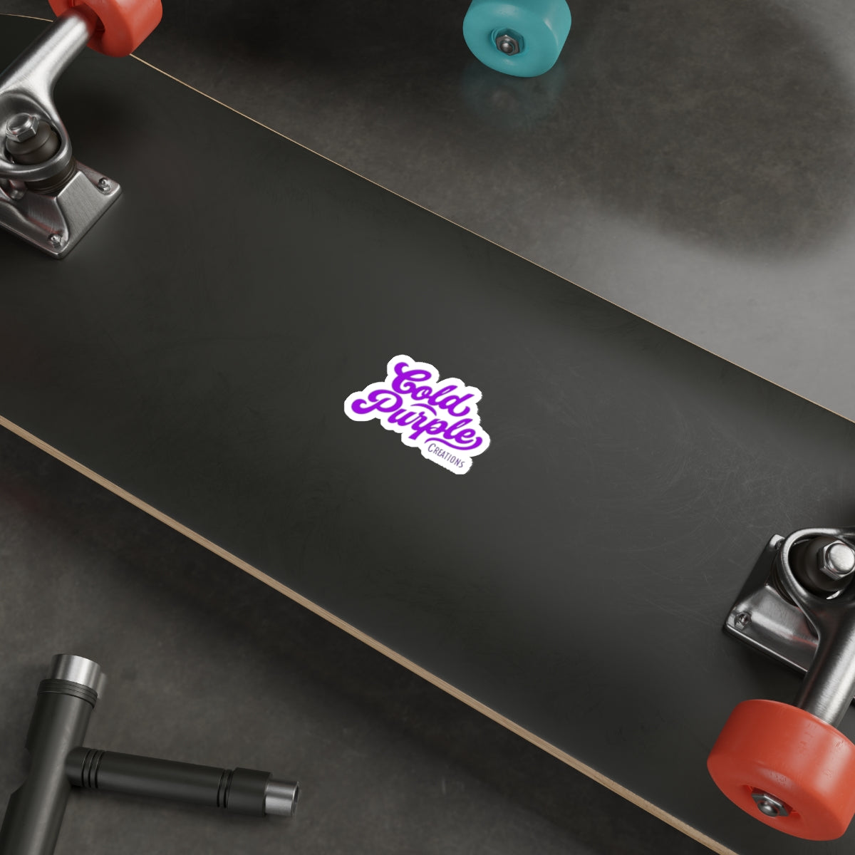 Cold Purple Creations Die-Cut Stickers