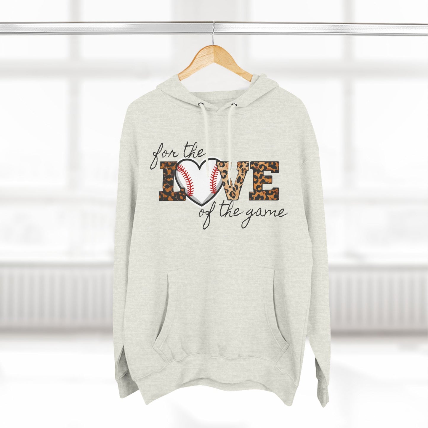 Love of the Game (Leopard Print) Hoodie