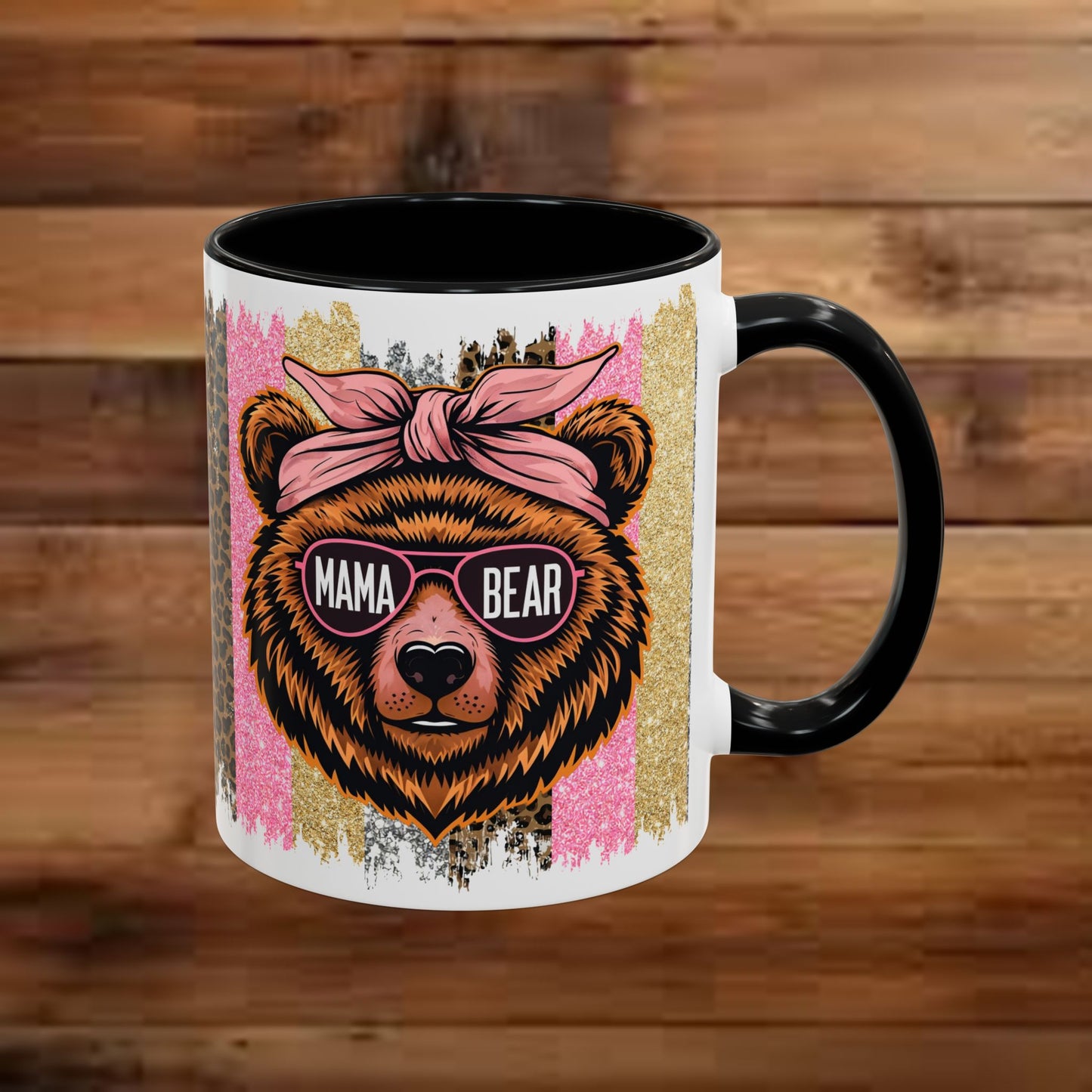 Mama Bear Accent Coffee Mug - 11oz & 15oz