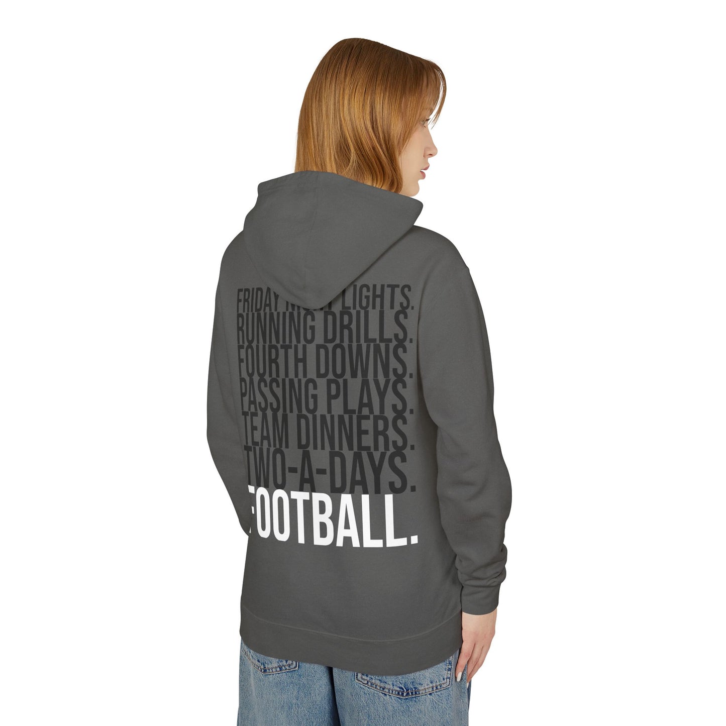 Football Mama Hoodie - Comfy Mom Vibes