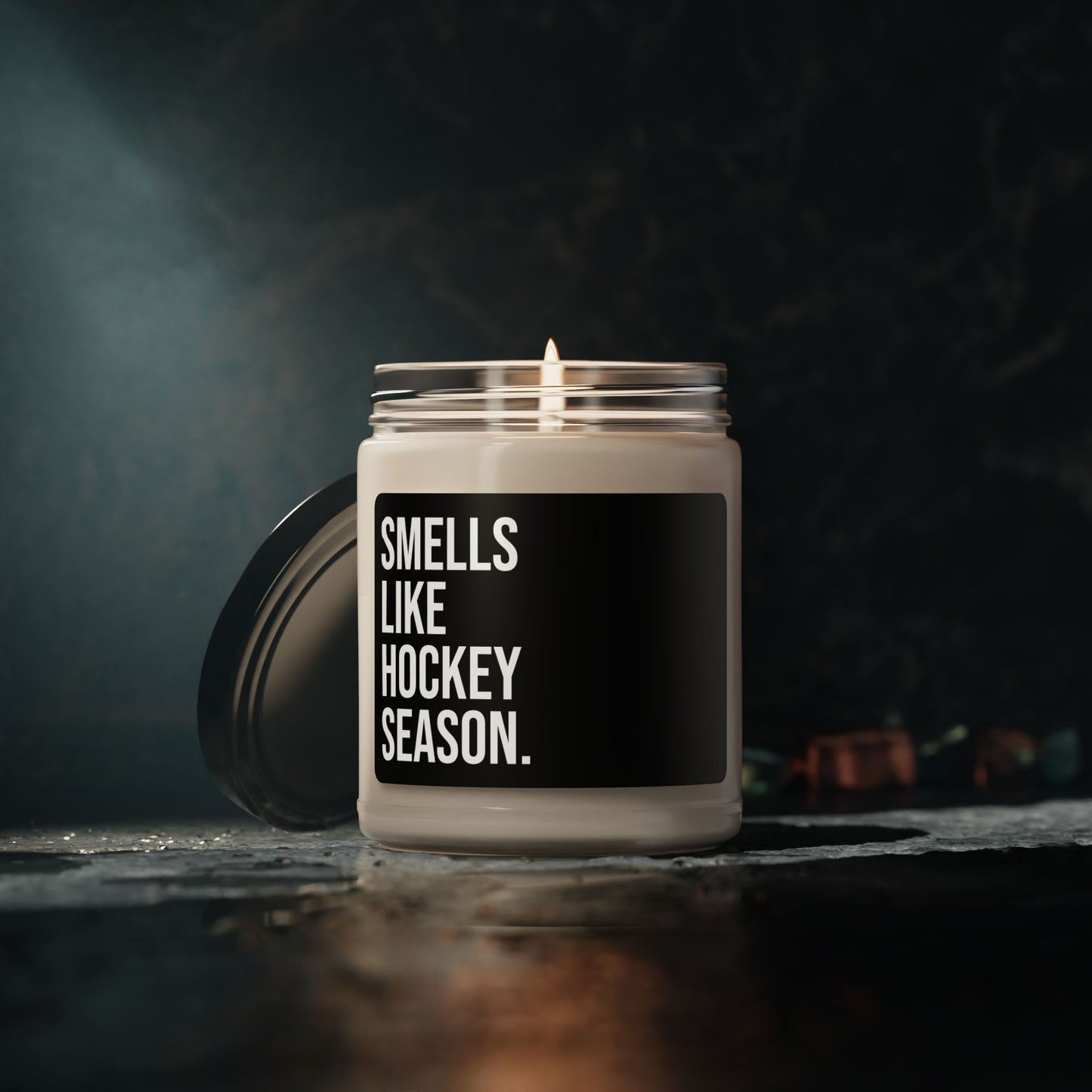 Hockey Season Scented Candle