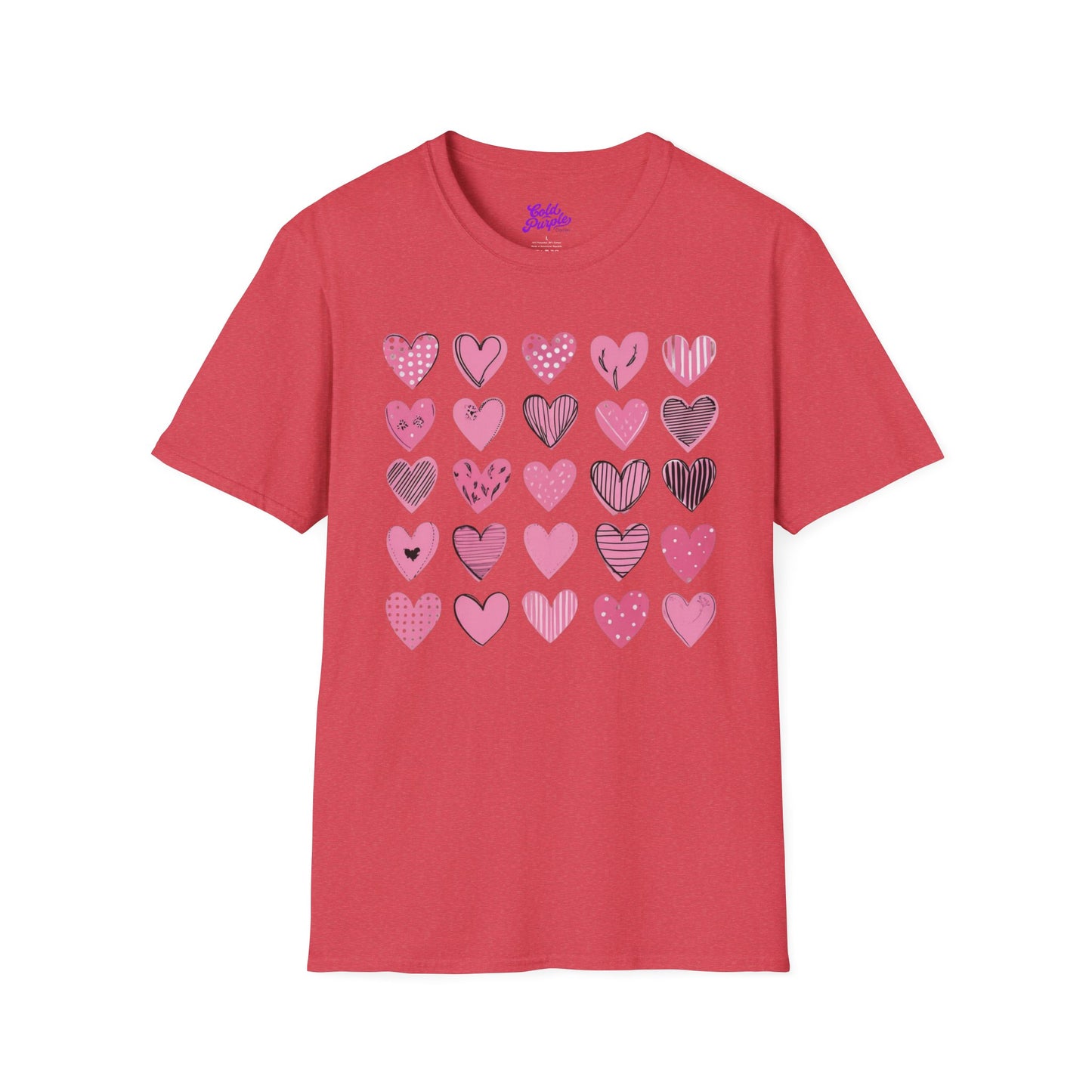 Hearts - Unisex Softstyle T-Shirt