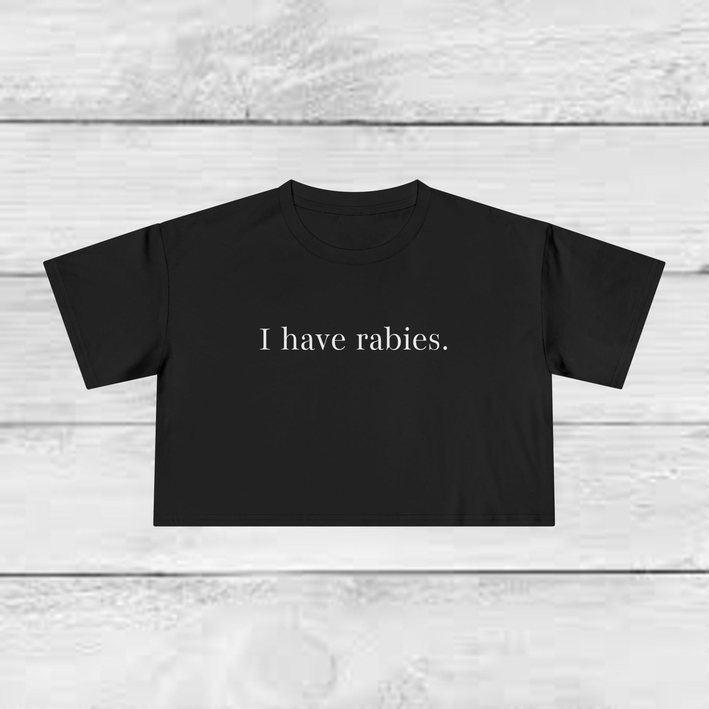 Raccoon Crop Tee