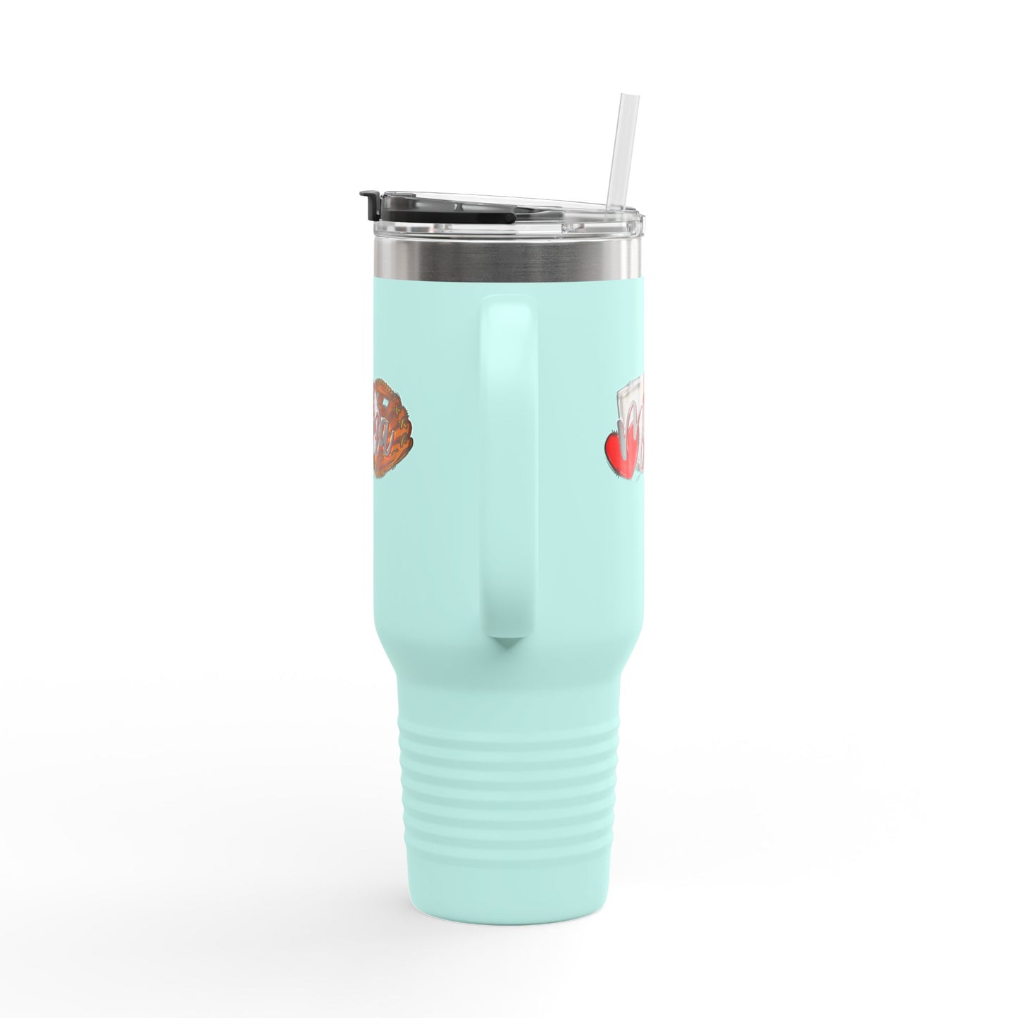 Baseball Insulated Travel Mug - 40oz