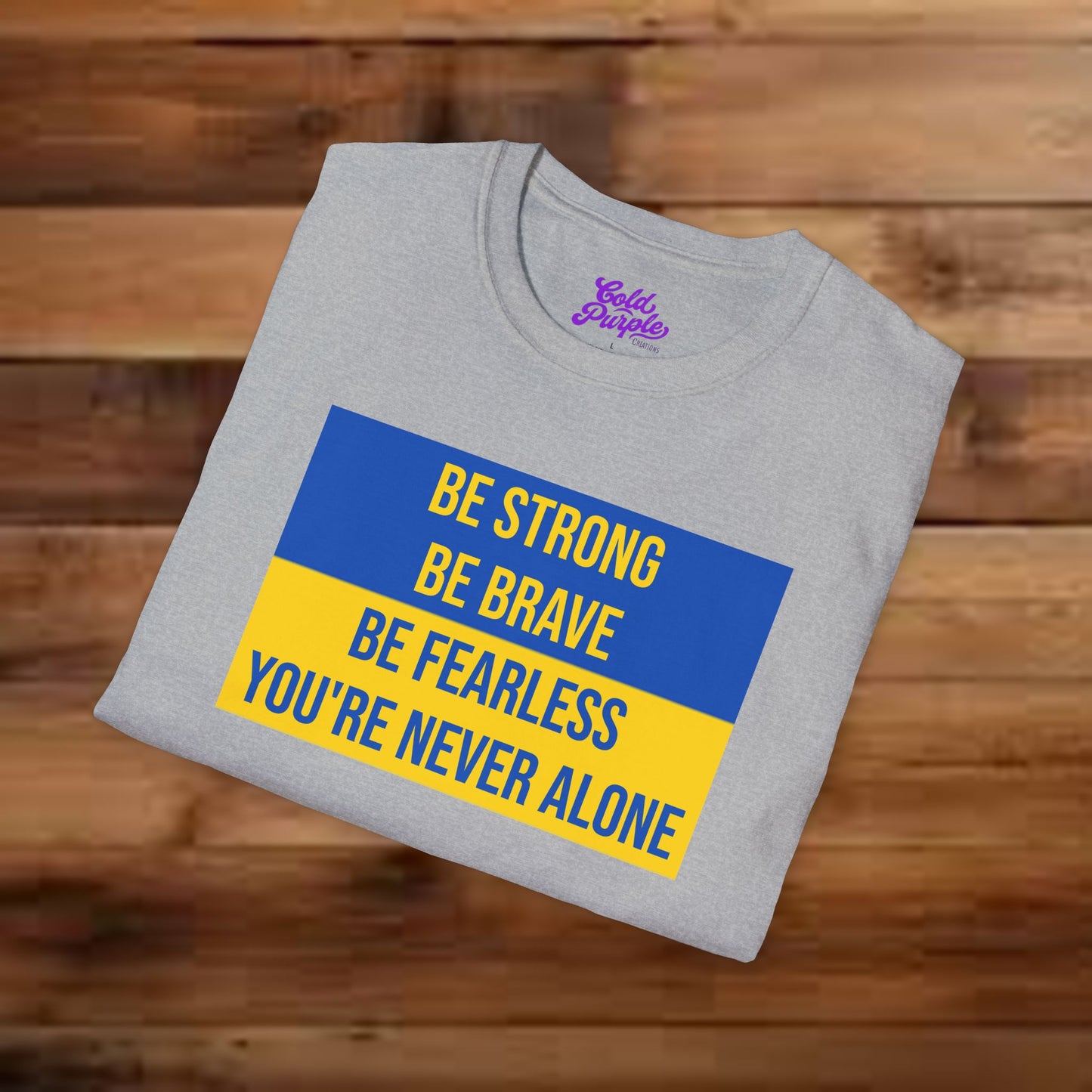 Ukraine Support (Unisex Softstyle T-Shirt)