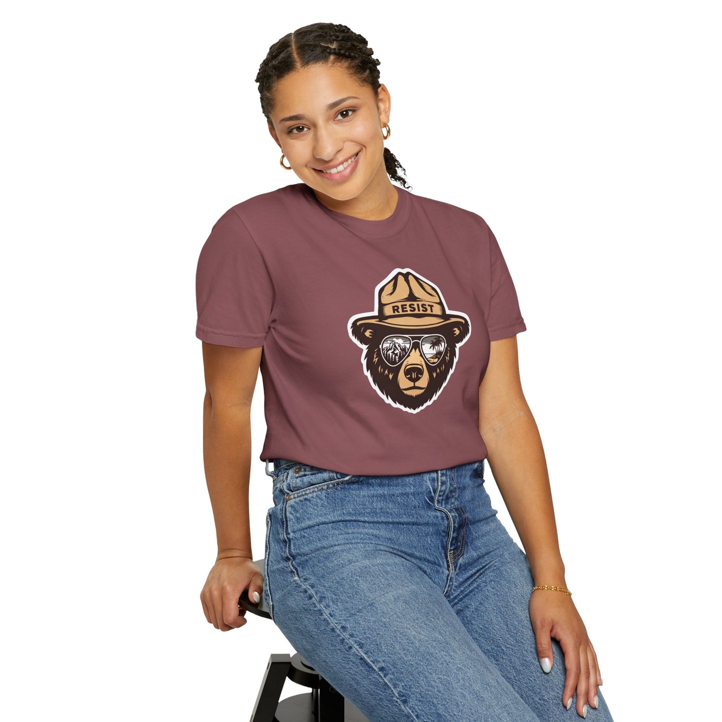 Smokey the Bear RESIST (T-shirt)