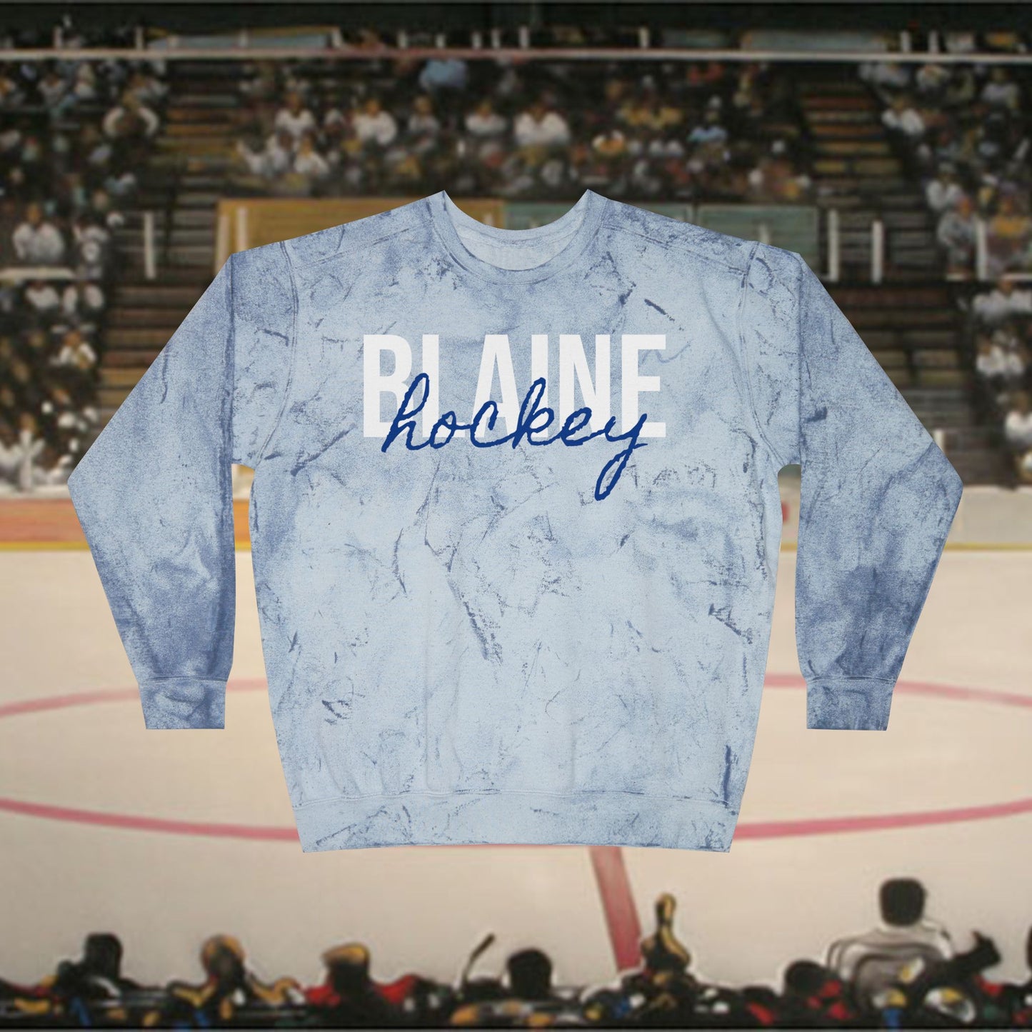 Suburban East MN High School HOCKEY - Tie Dye Sweatshirt