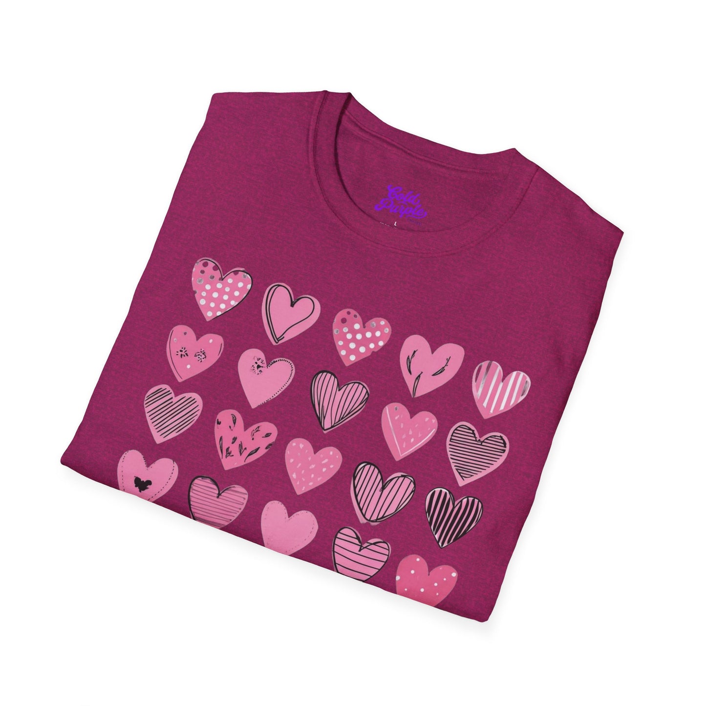 Hearts - Unisex Softstyle T-Shirt