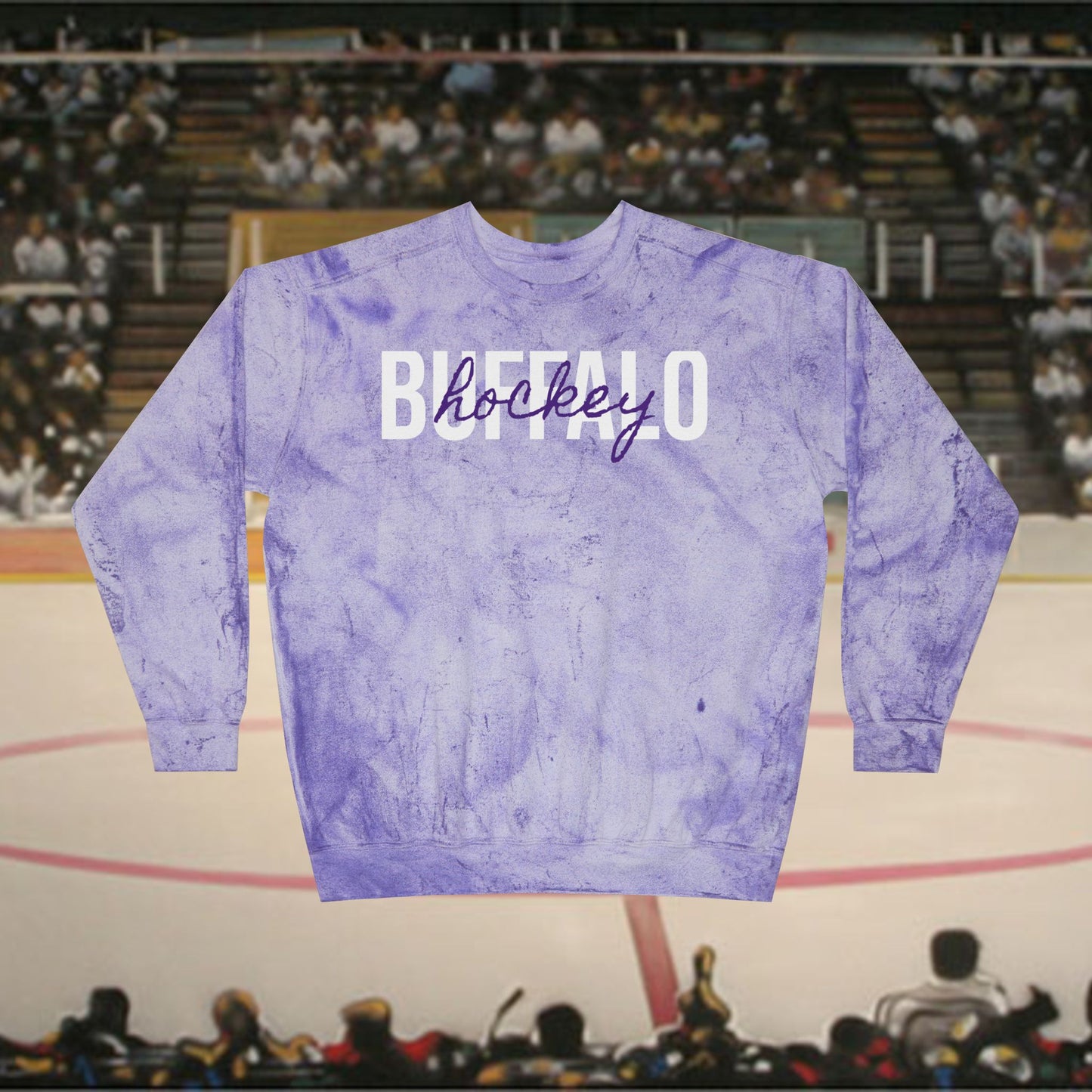 Central MN (1) High School Hockey - Tie Dye Sweatshirt