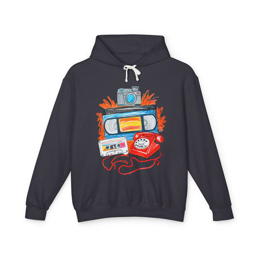 Mommy and Me Lightweight Hooded Sweatshirt - Gen Alpha Technology Parent Version