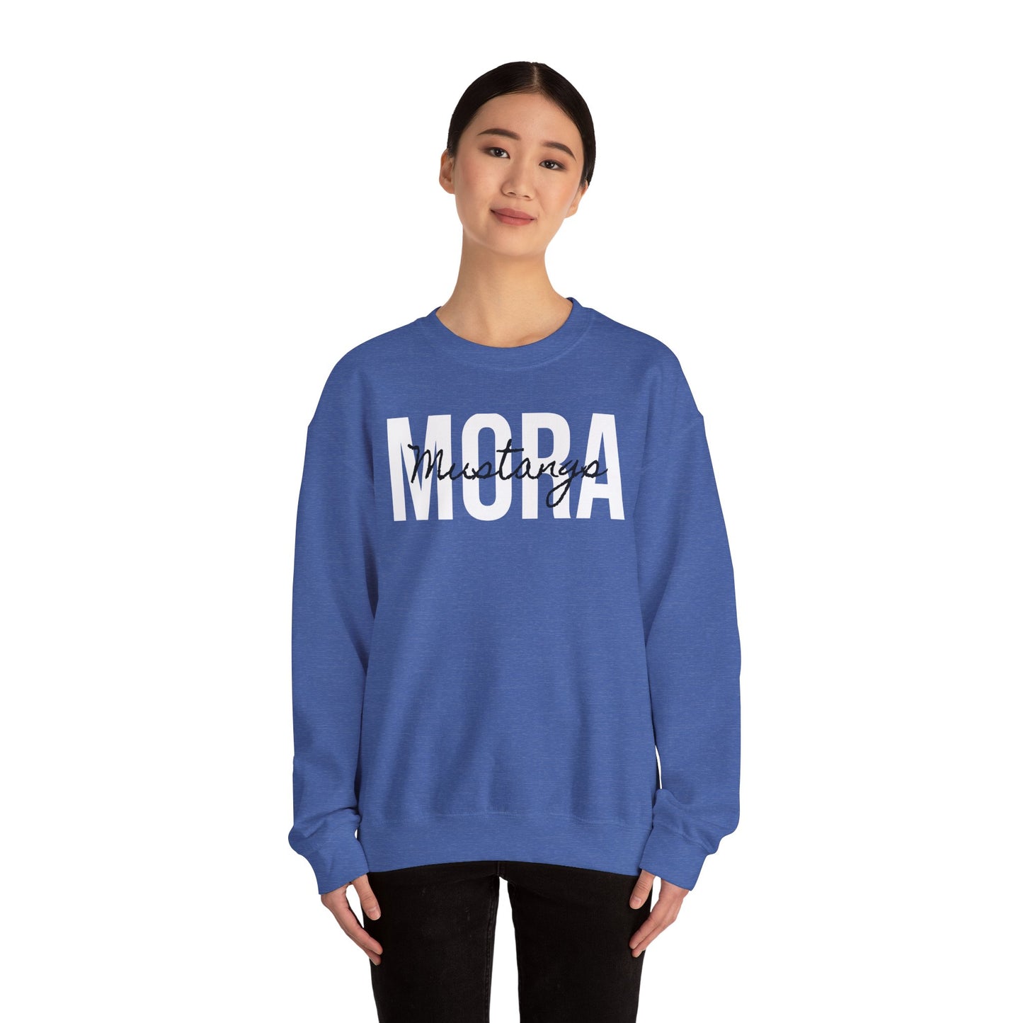 Mora Mustangs - School Color Sweatshirts