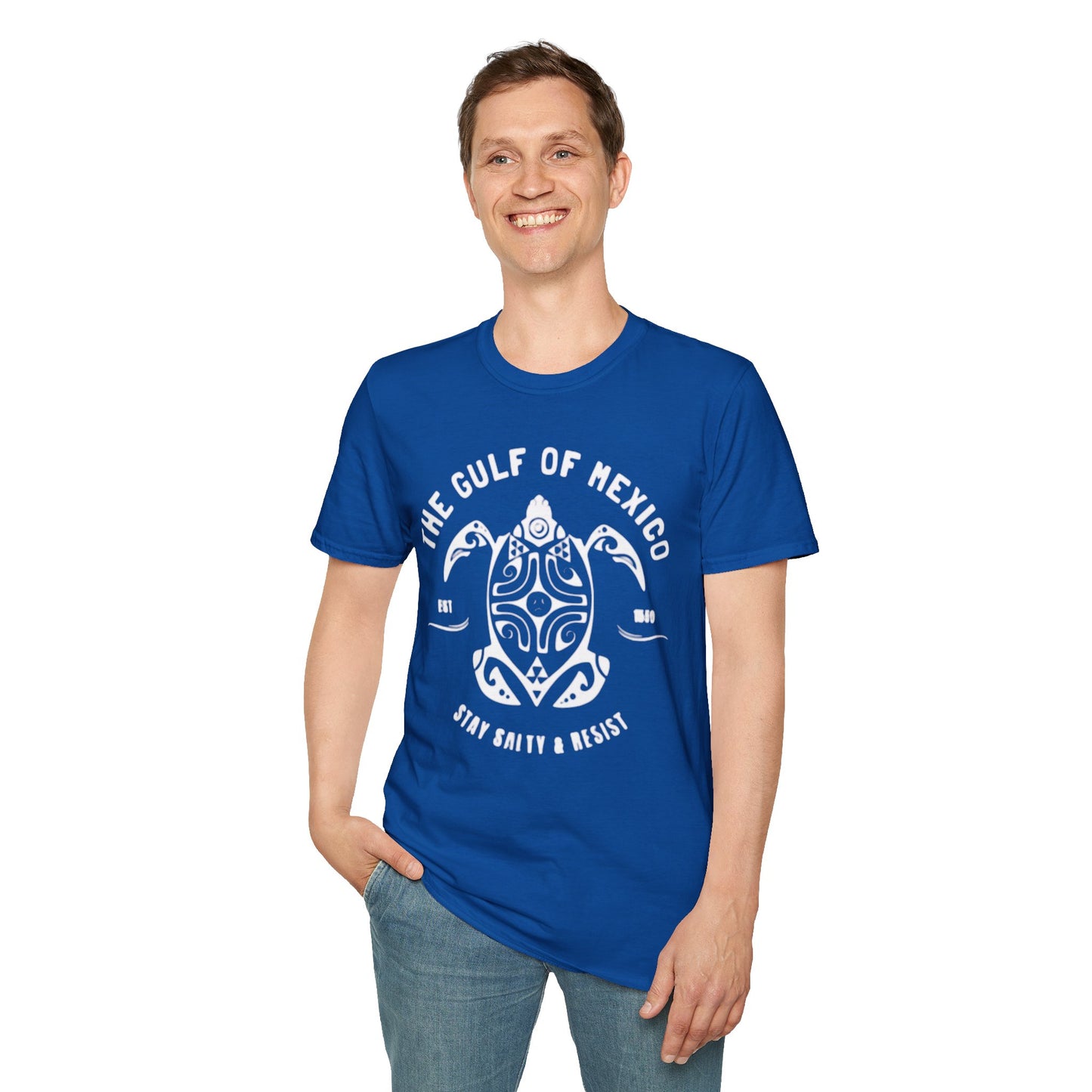 Gulf of Mexico T-Shirt (Unisex - Red, White, Blue)