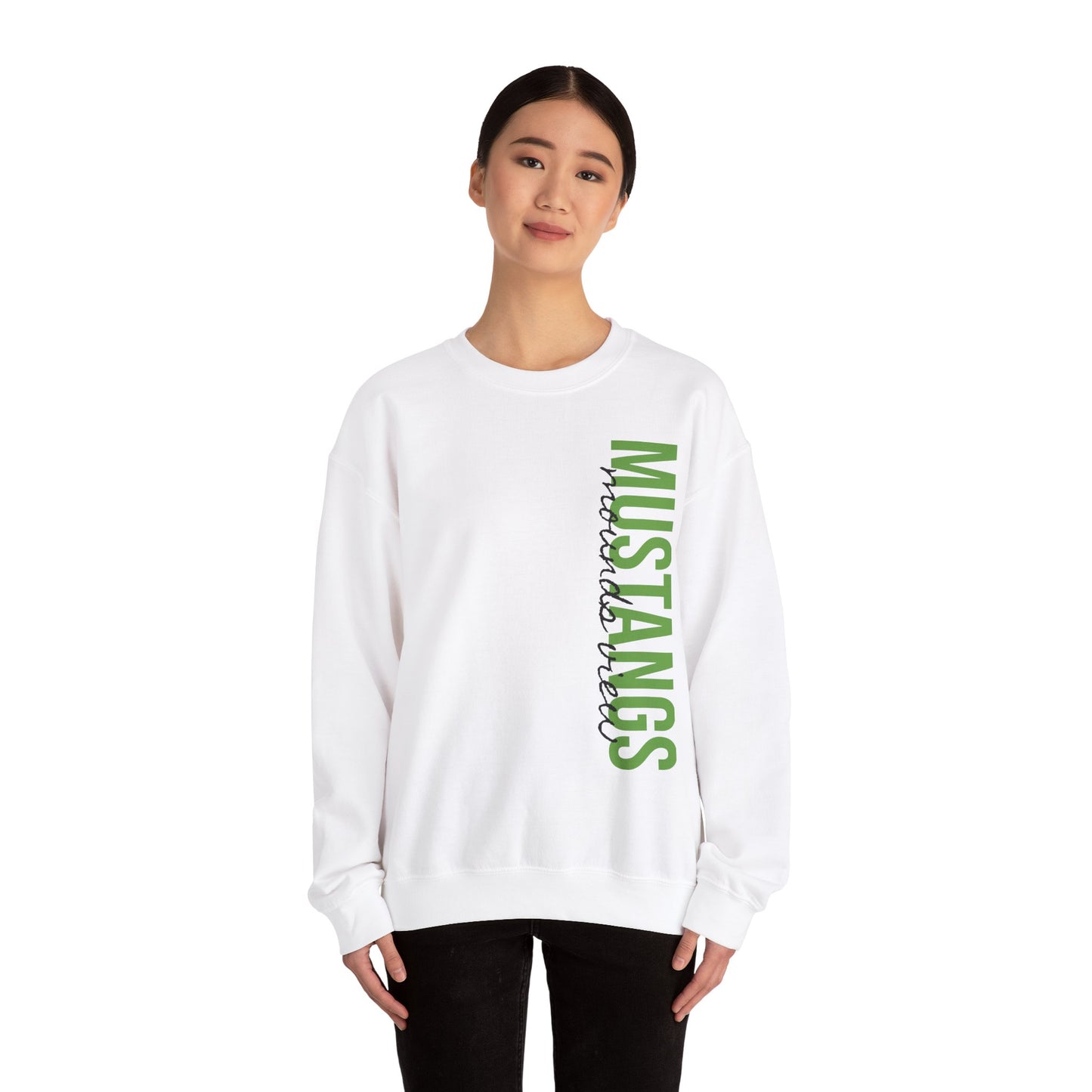 Mounds View - Mustangs (crew neck)