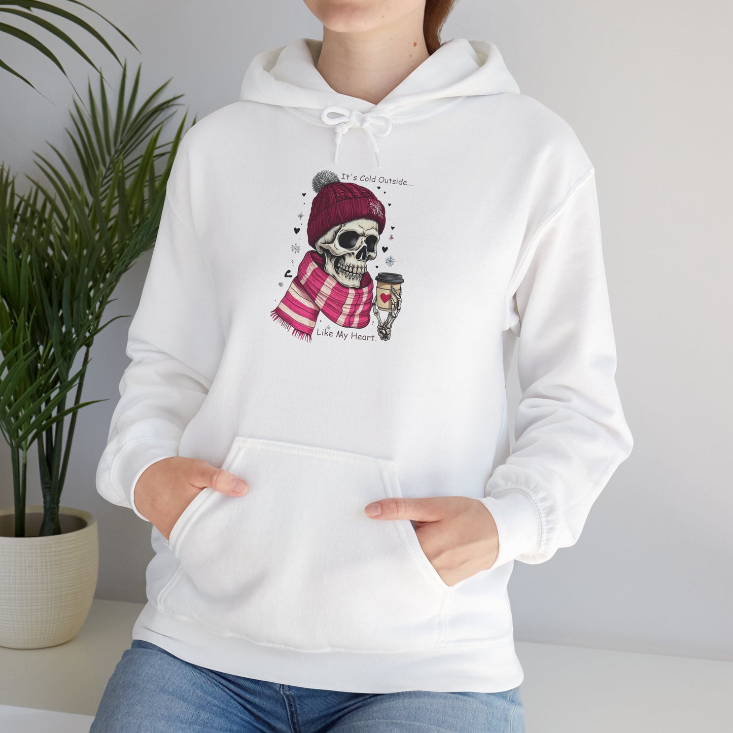 Cold Heart Hoodie - Unisex Heavy Blend™ Hooded Sweatshirt