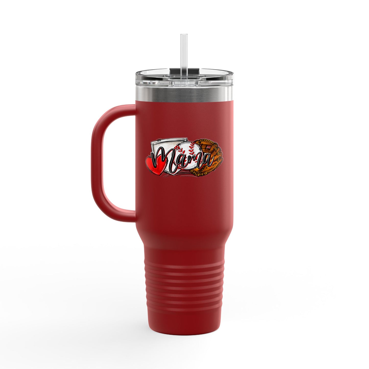 Baseball Insulated Travel Mug - 40oz