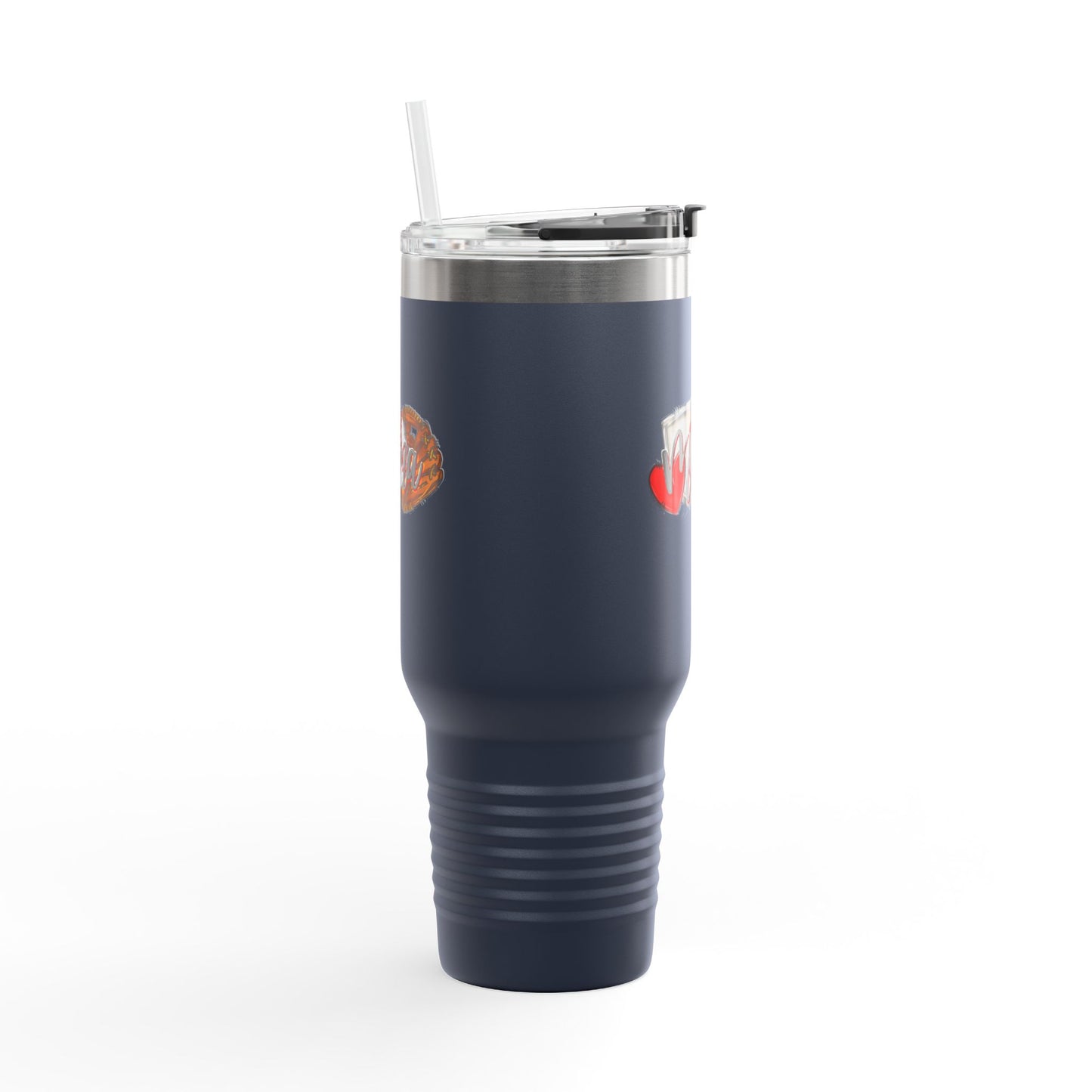 Baseball Insulated Travel Mug - 40oz