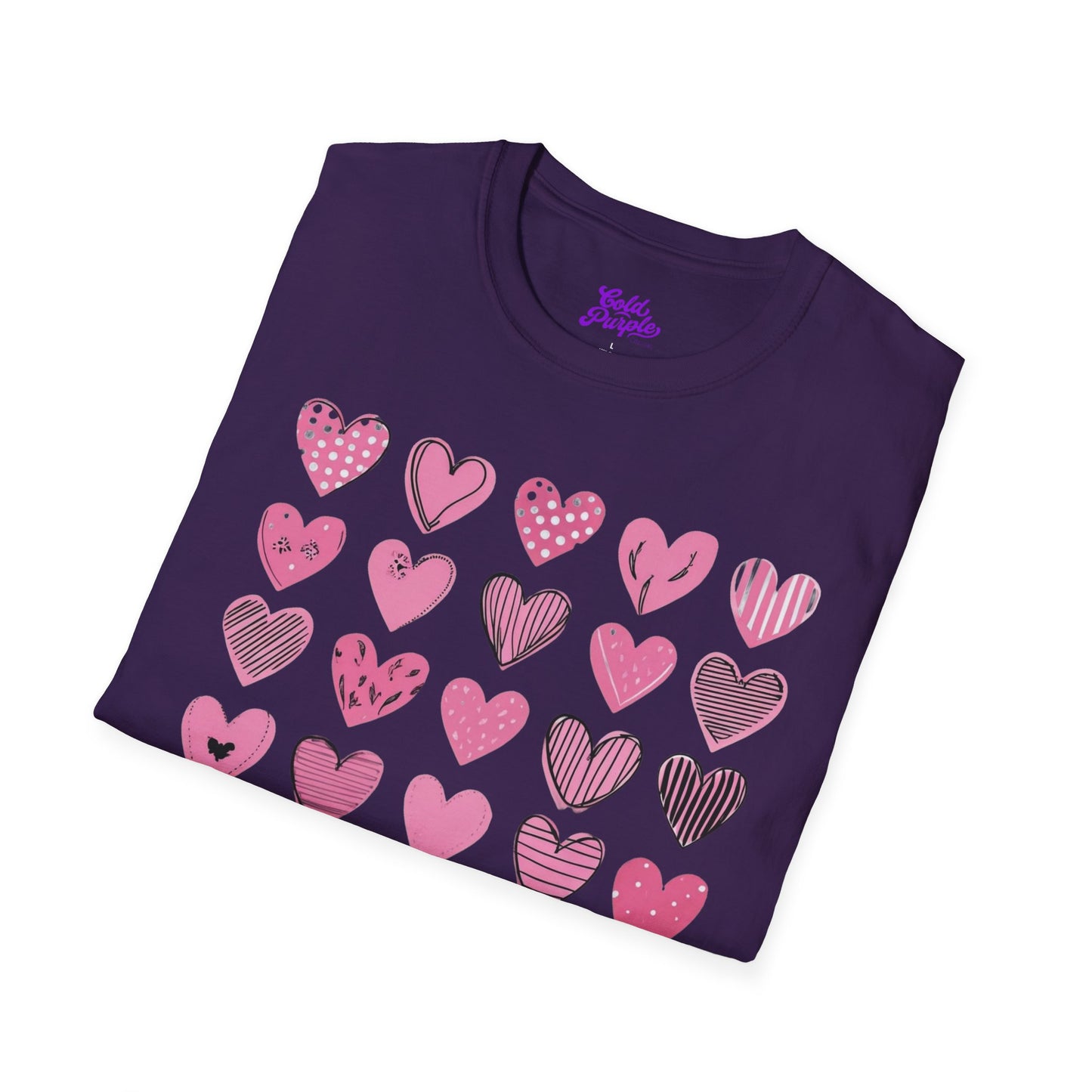 Hearts - Unisex Softstyle T-Shirt