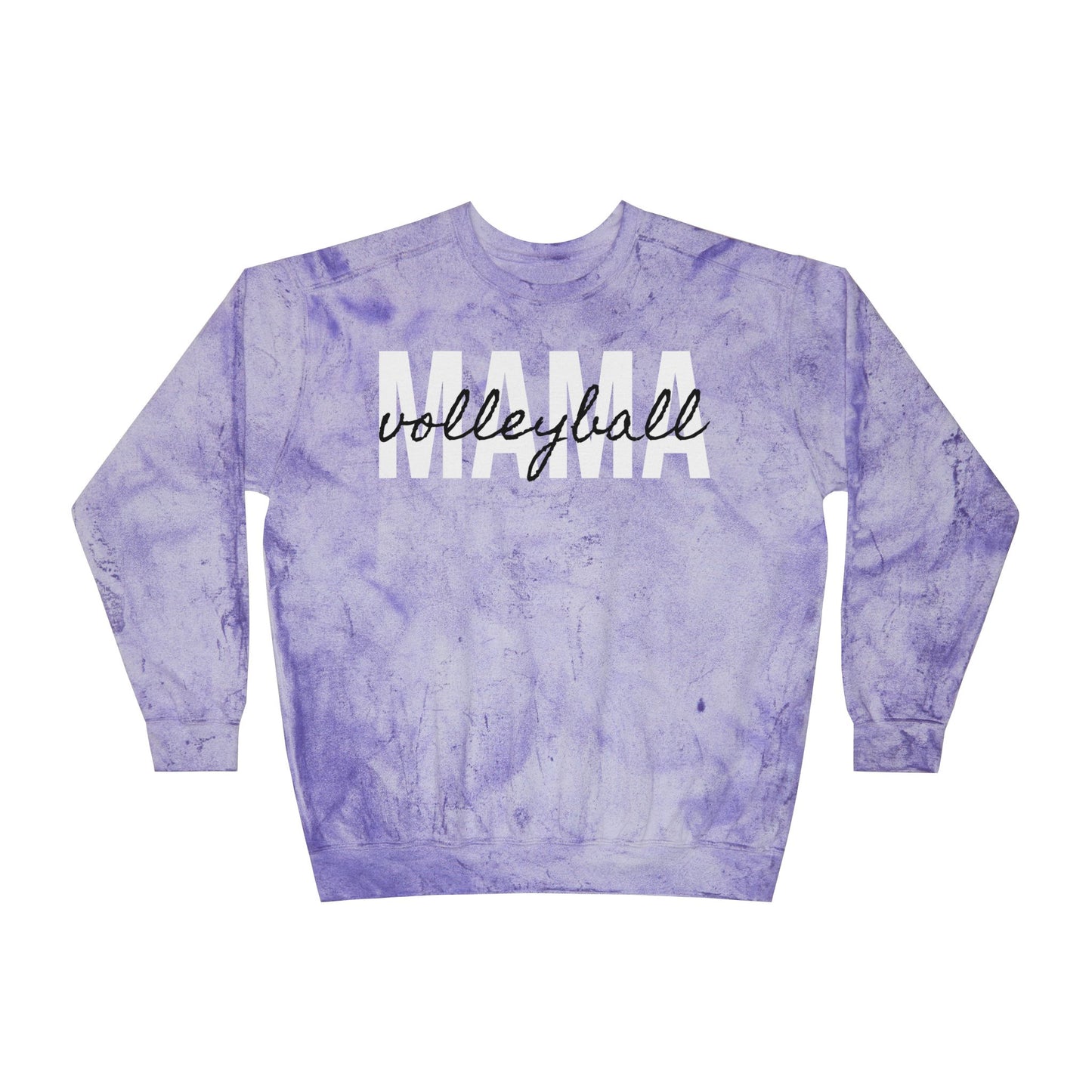 Volleyball Mama Tie Dye Sweatshirt