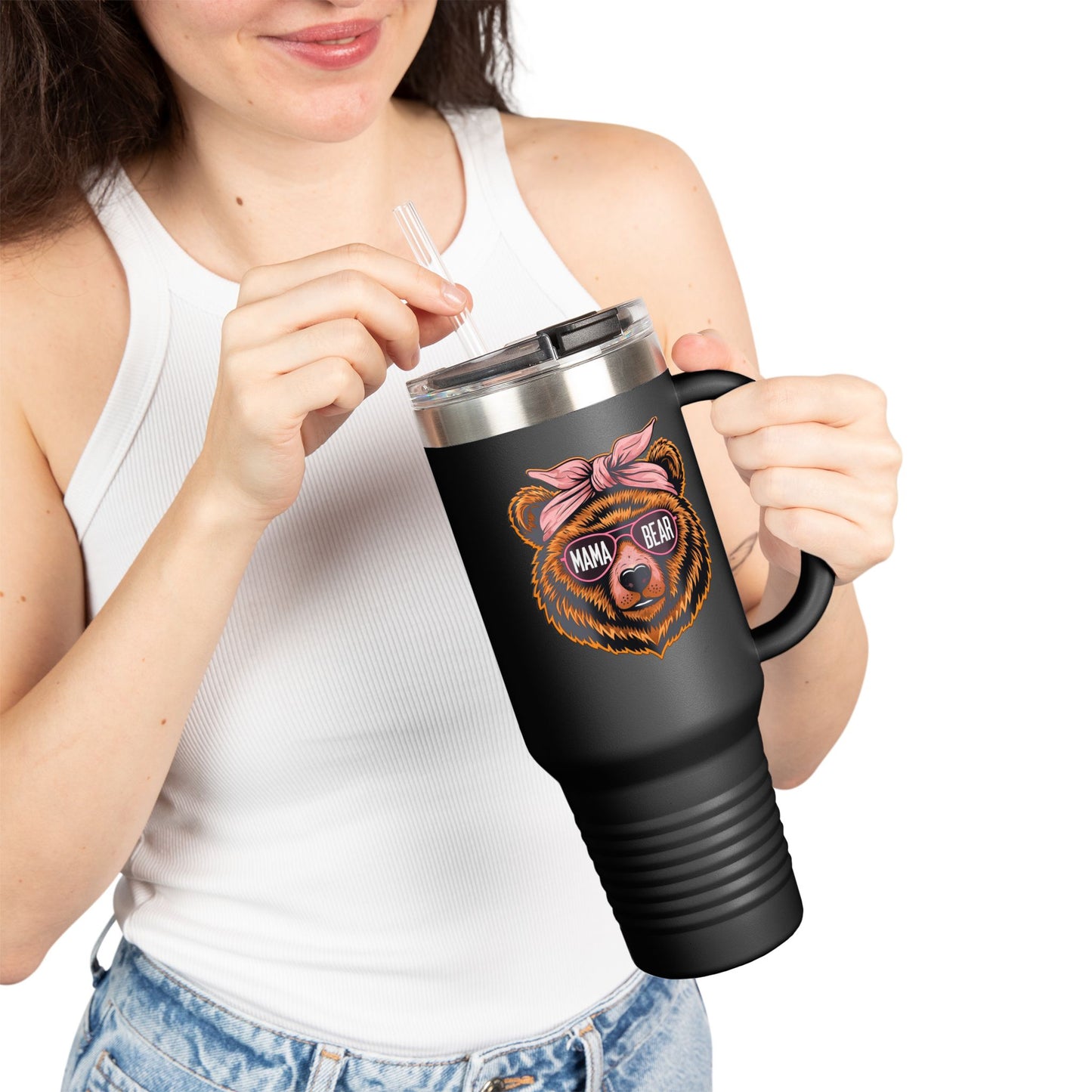 Mama Bear Insulated Travel Mug - 40oz