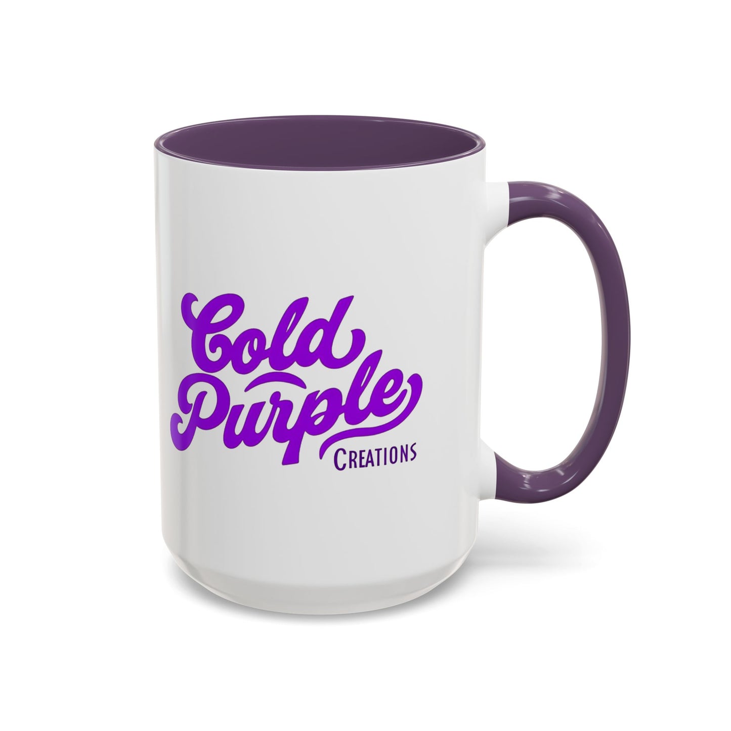 Cold Purple Coffee Mug