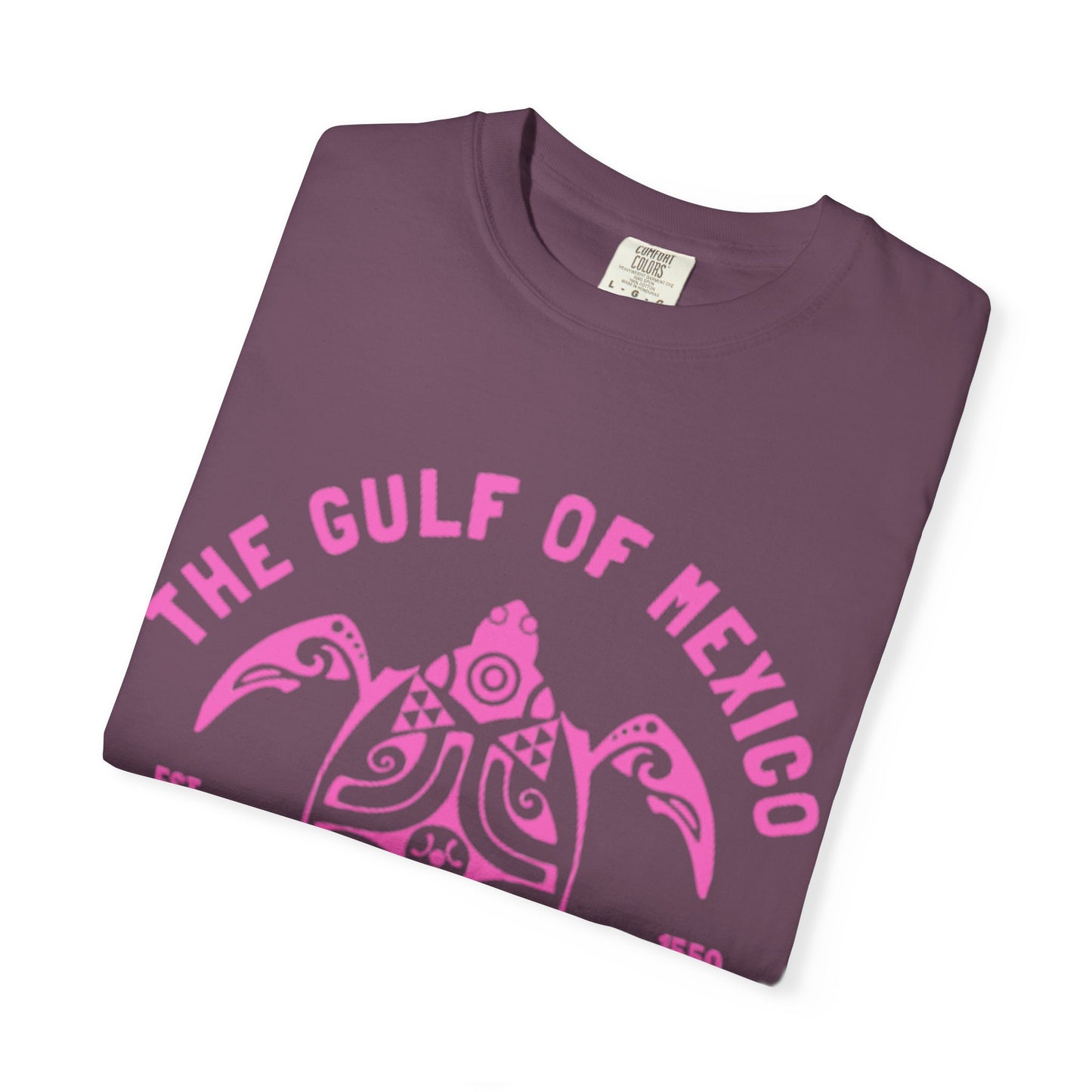 Gulf of Mexico Graphic T-Shirt (PinkText)