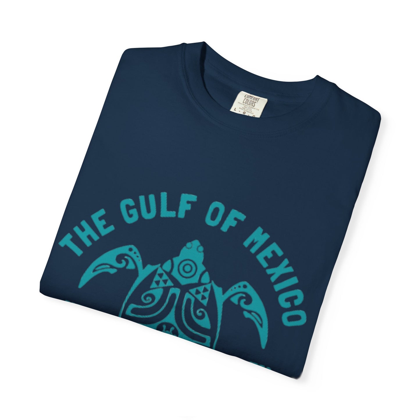 Gulf of Mexico Graphic T-Shirt (Teal Text)