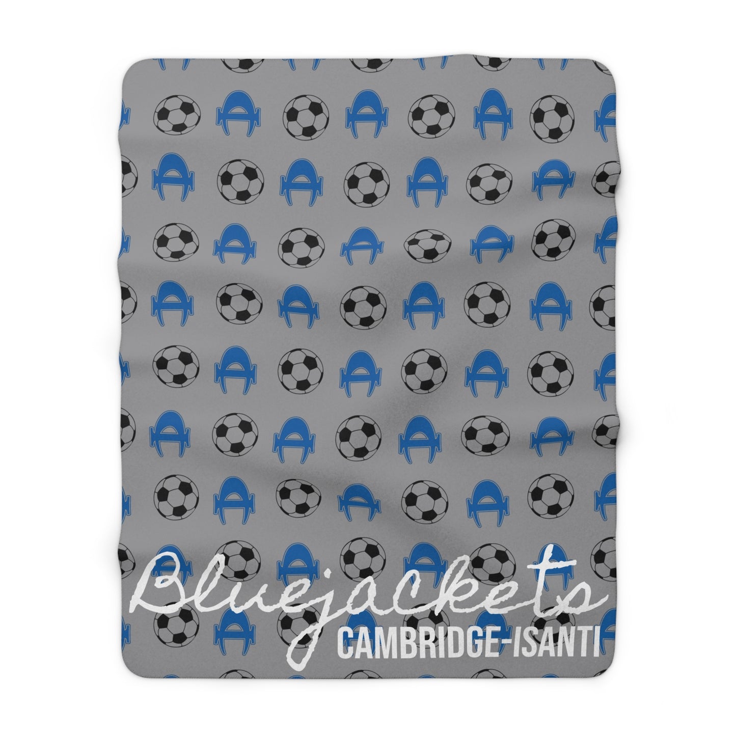 C-I Soccer - Sherpa Fleece Blanket