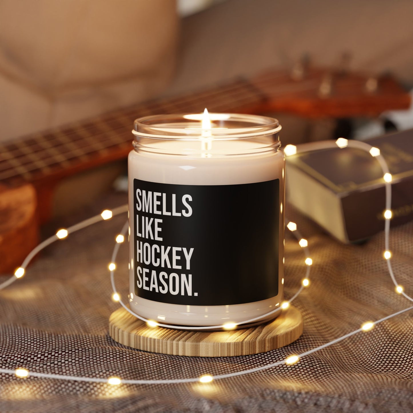 Hockey Season Scented Candle