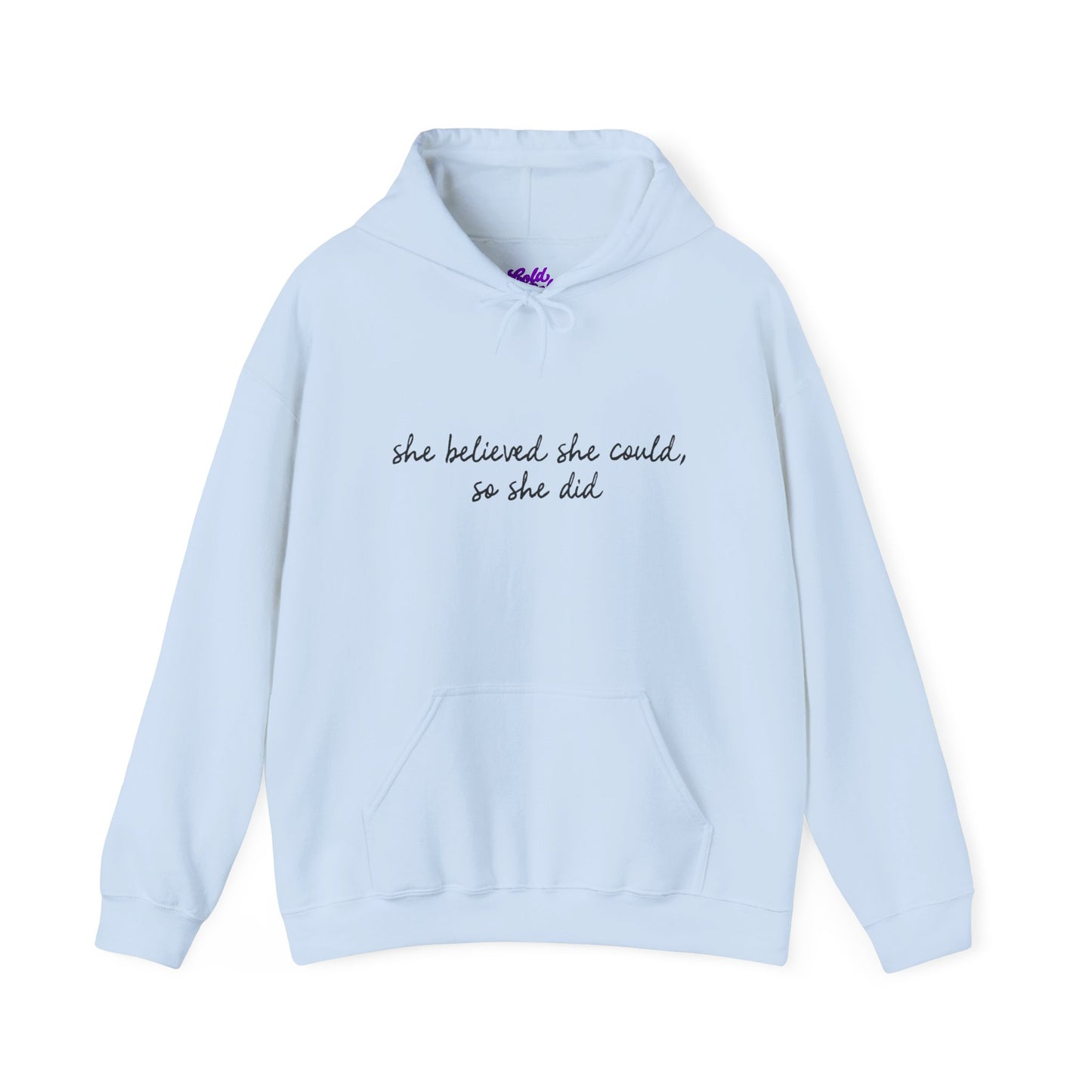 So She Did Unisex Heavy Blend™ Hooded Sweatshirt
