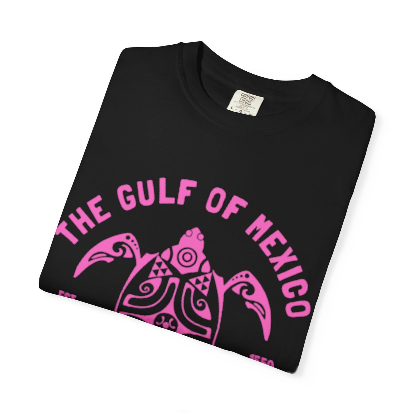 Gulf of Mexico Graphic T-Shirt (PinkText)