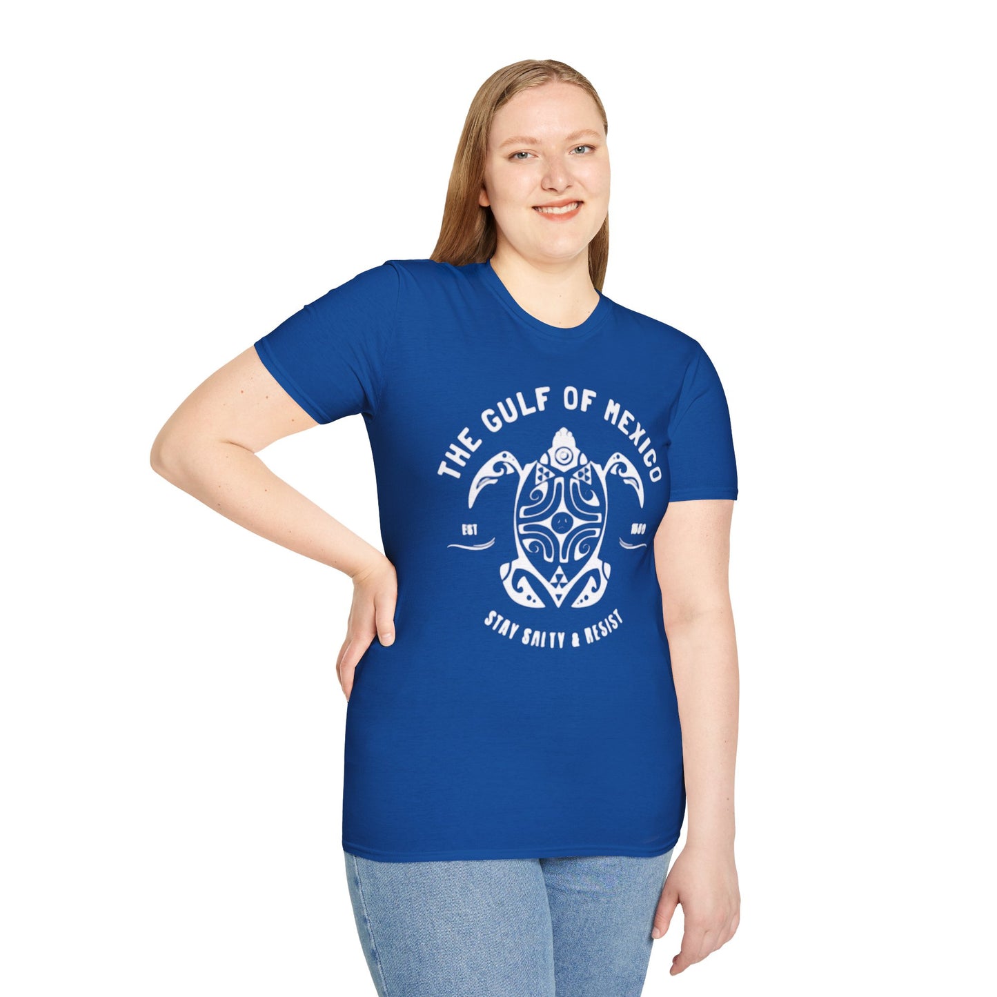 Gulf of Mexico T-Shirt (Unisex - Red, White, Blue)