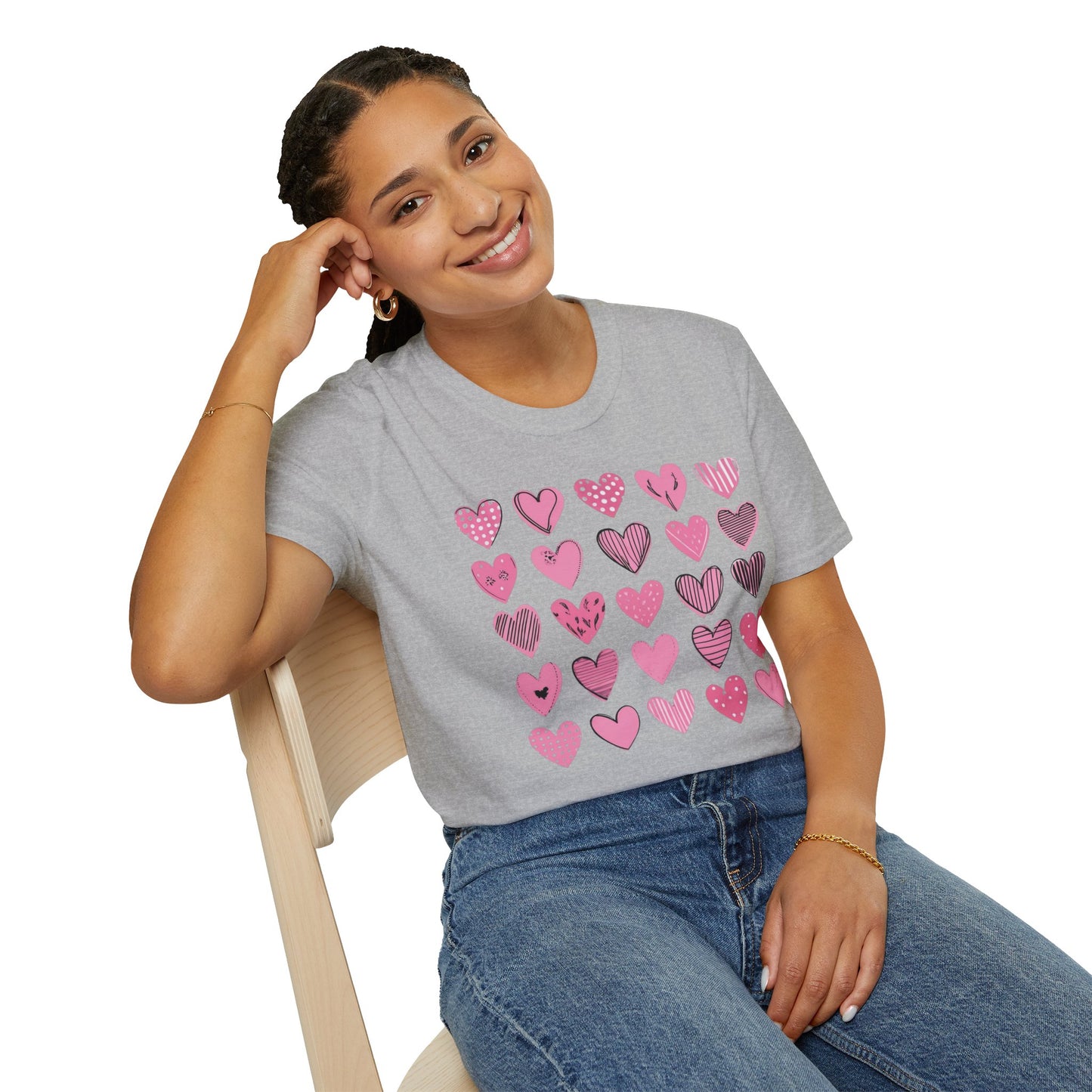 Hearts - Unisex Softstyle T-Shirt