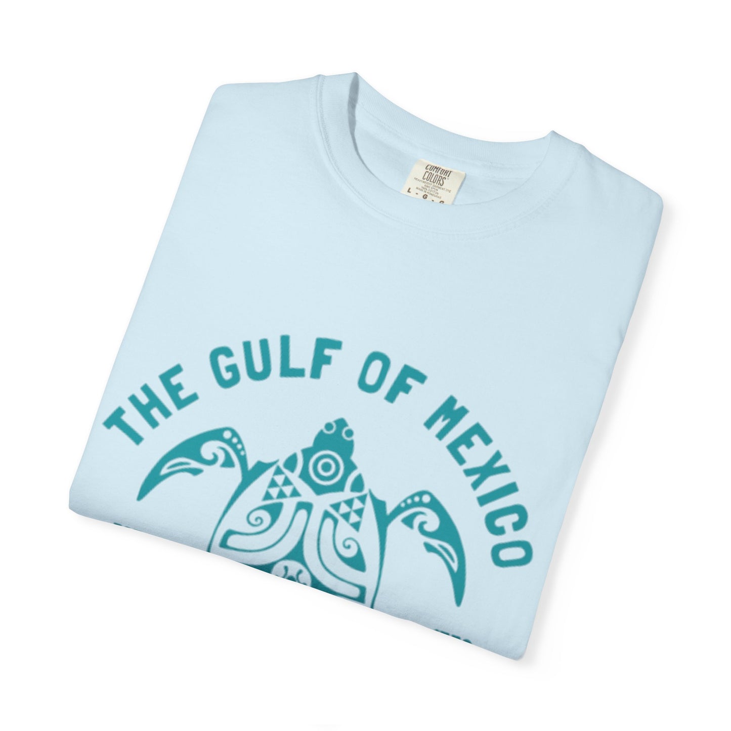 Gulf of Mexico Graphic T-Shirt (Teal Text)