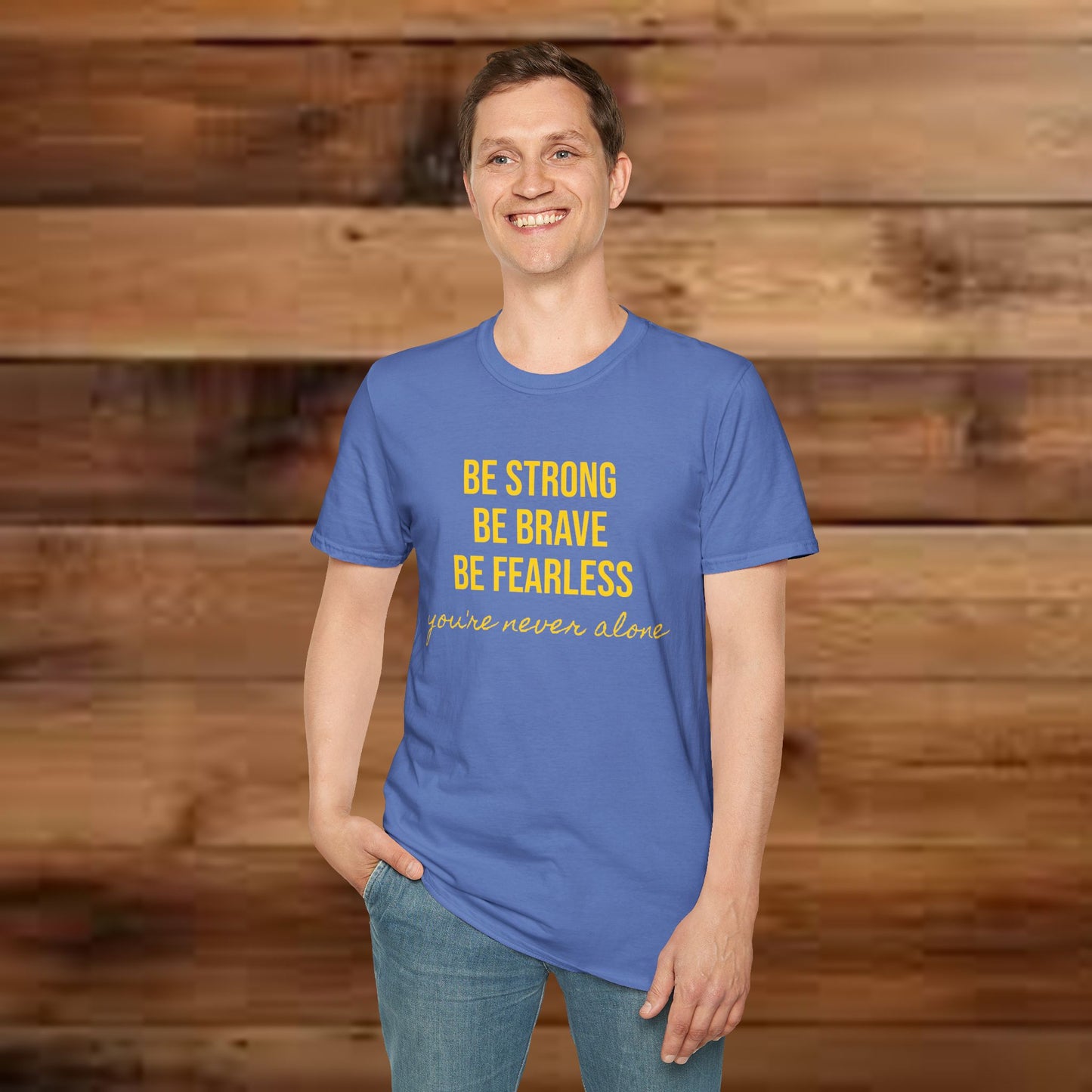 Ukraine Support (Unisex Softstyle T-Shirt)