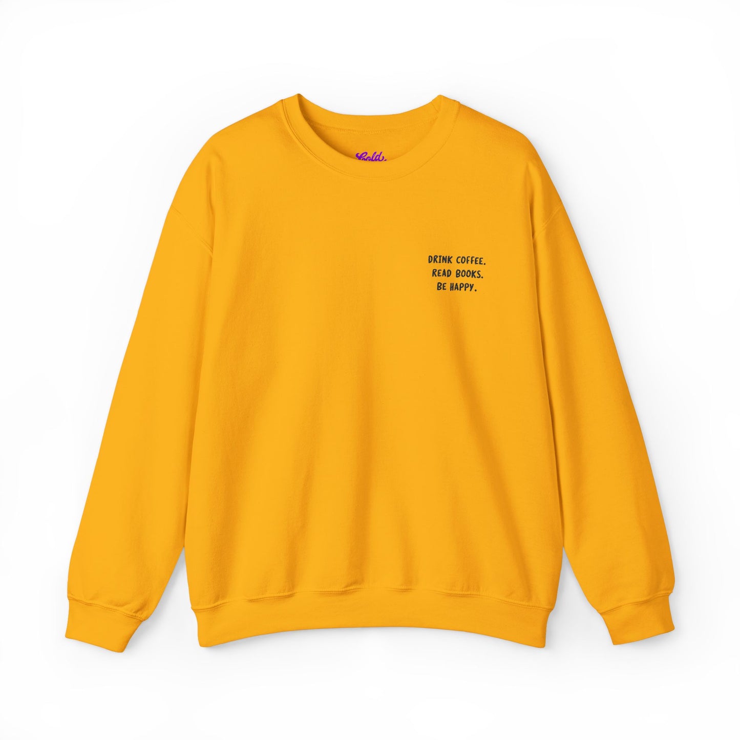 Coffee, Books, Happiness Unisex Heavy Blend™ Crewneck Sweatshirt
