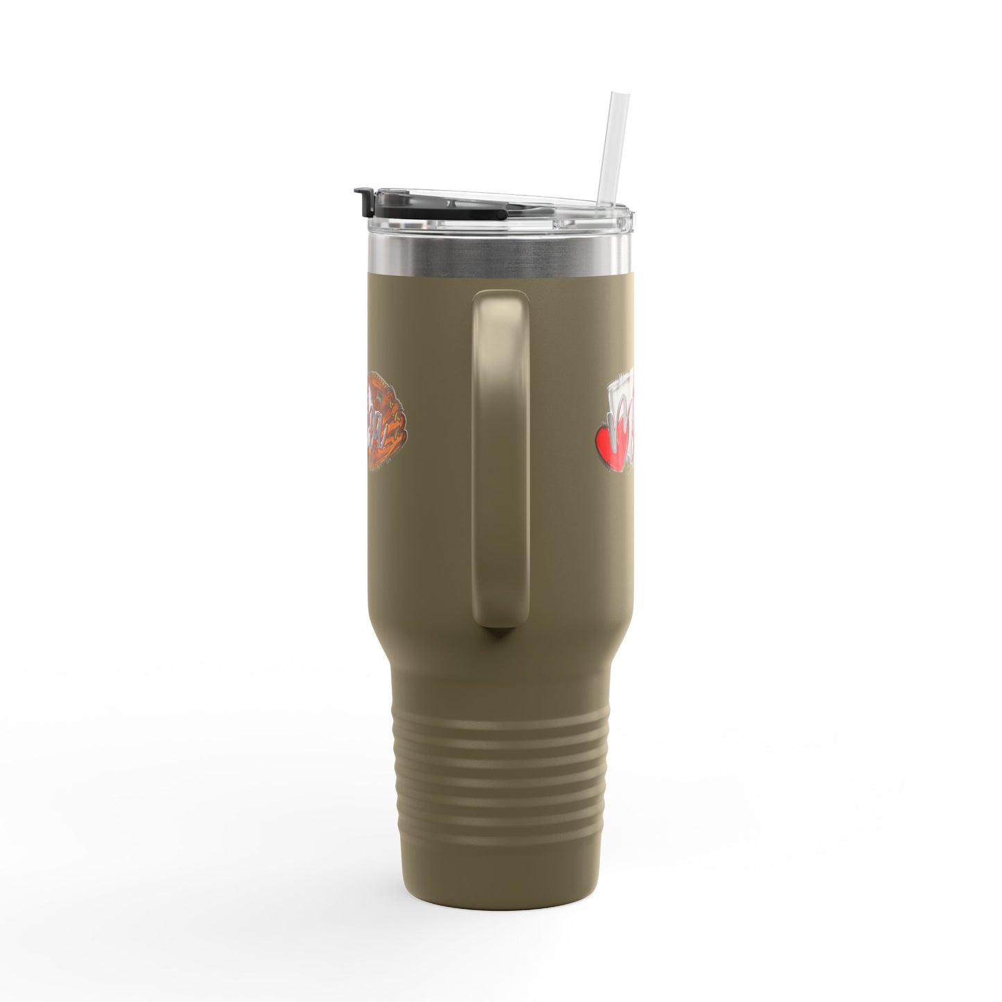 Baseball Insulated Travel Mug - 40oz