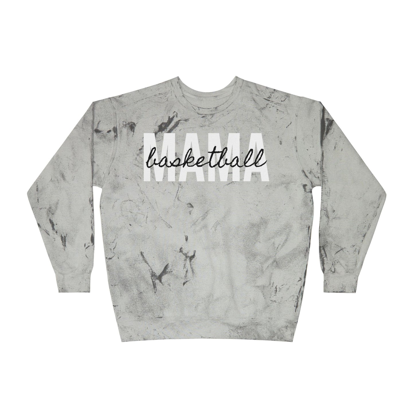 Basketball Mama Tie Dye Sweatshirt