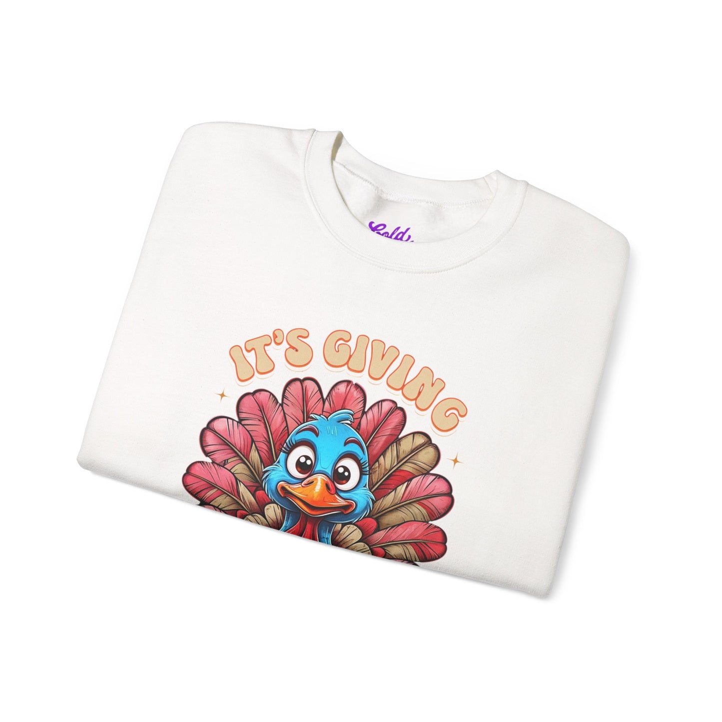 It's Giving Thanks - Thanksgiving Turkey Sweatshirt