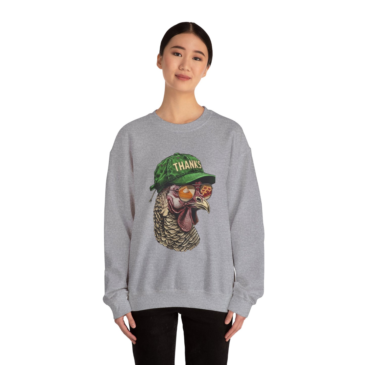 Thanksgiving Turkey Crewneck Sweatshirt