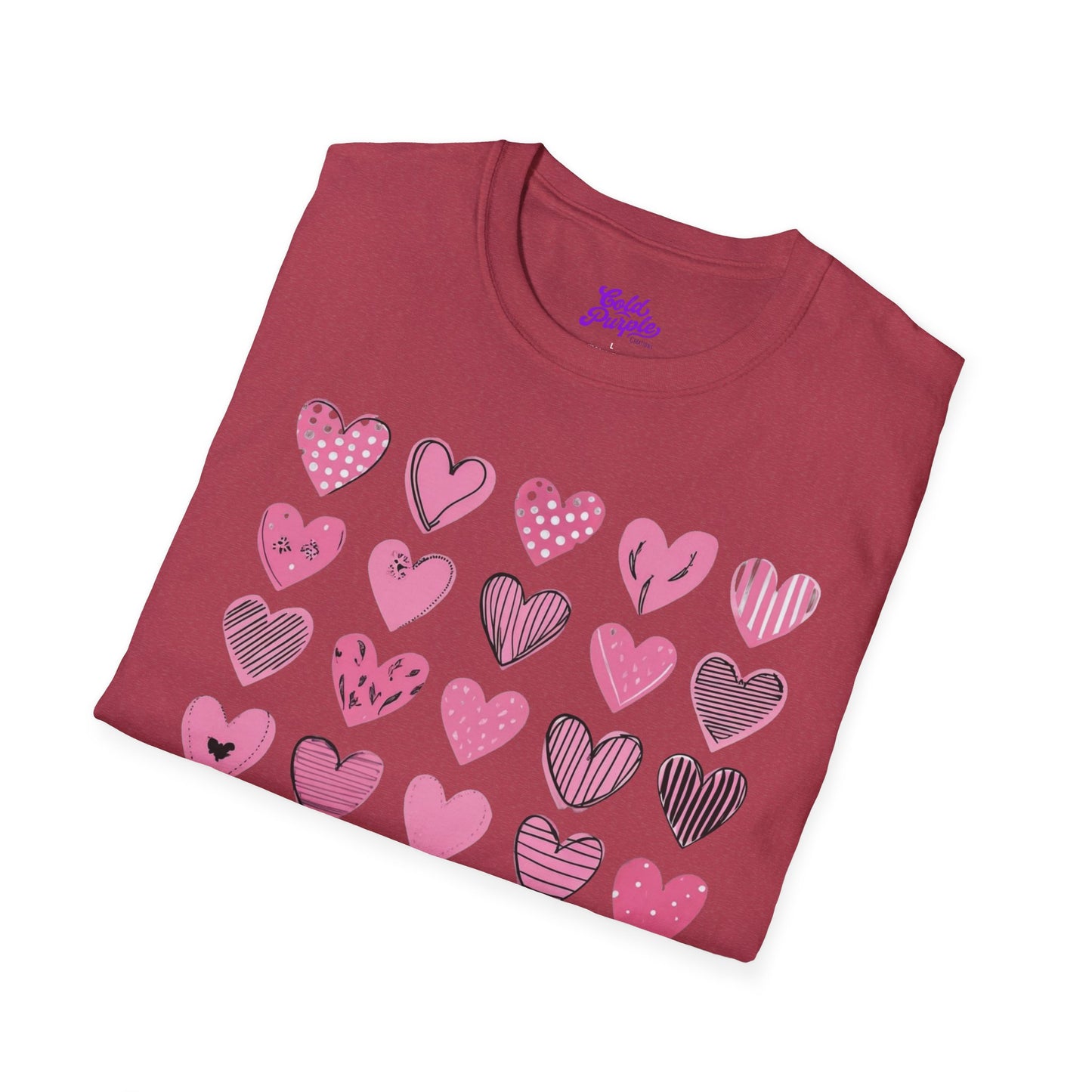 Hearts - Unisex Softstyle T-Shirt