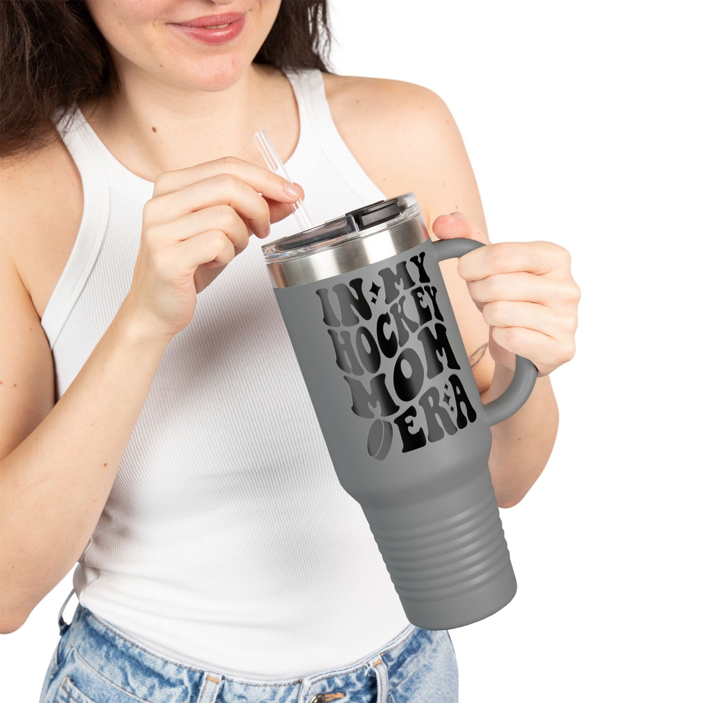 Hockey Mom Era Insulated Travel Mug - 40oz