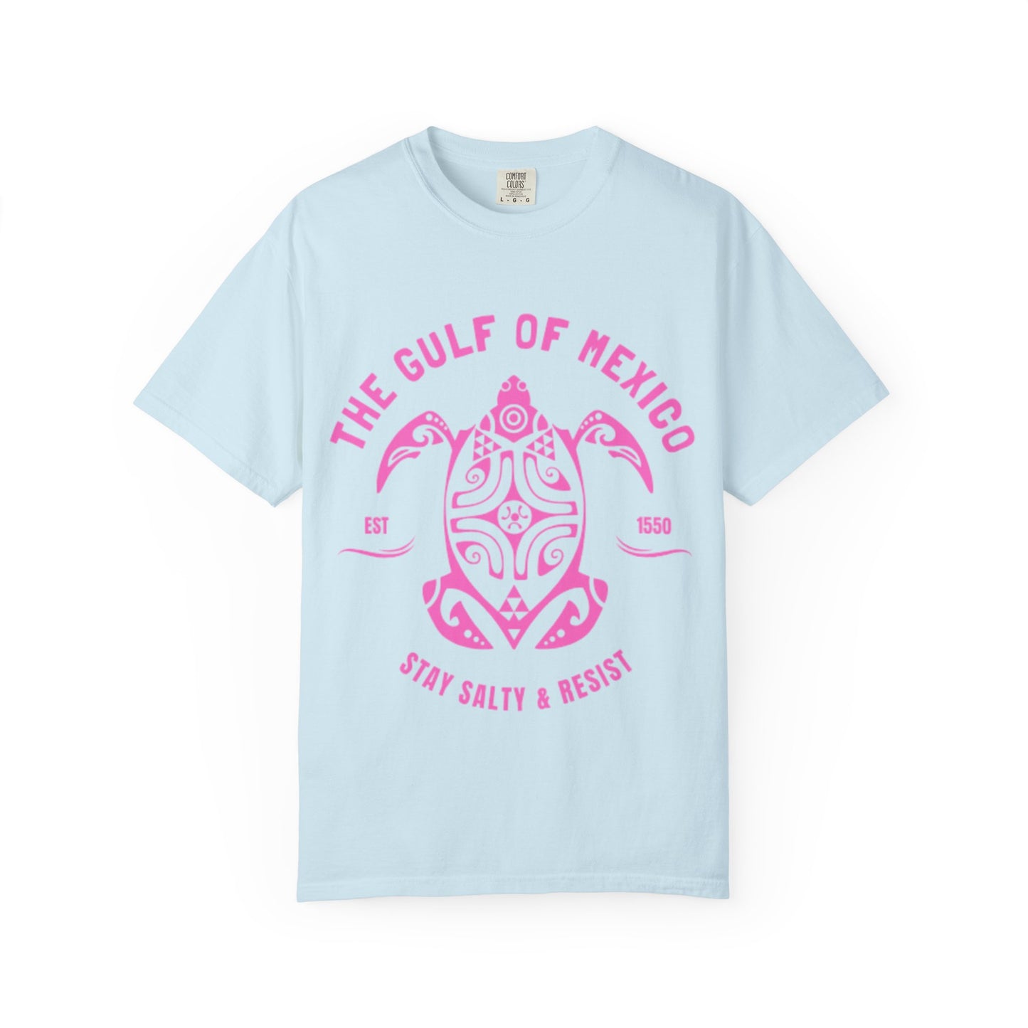 Gulf of Mexico Graphic T-Shirt (PinkText)